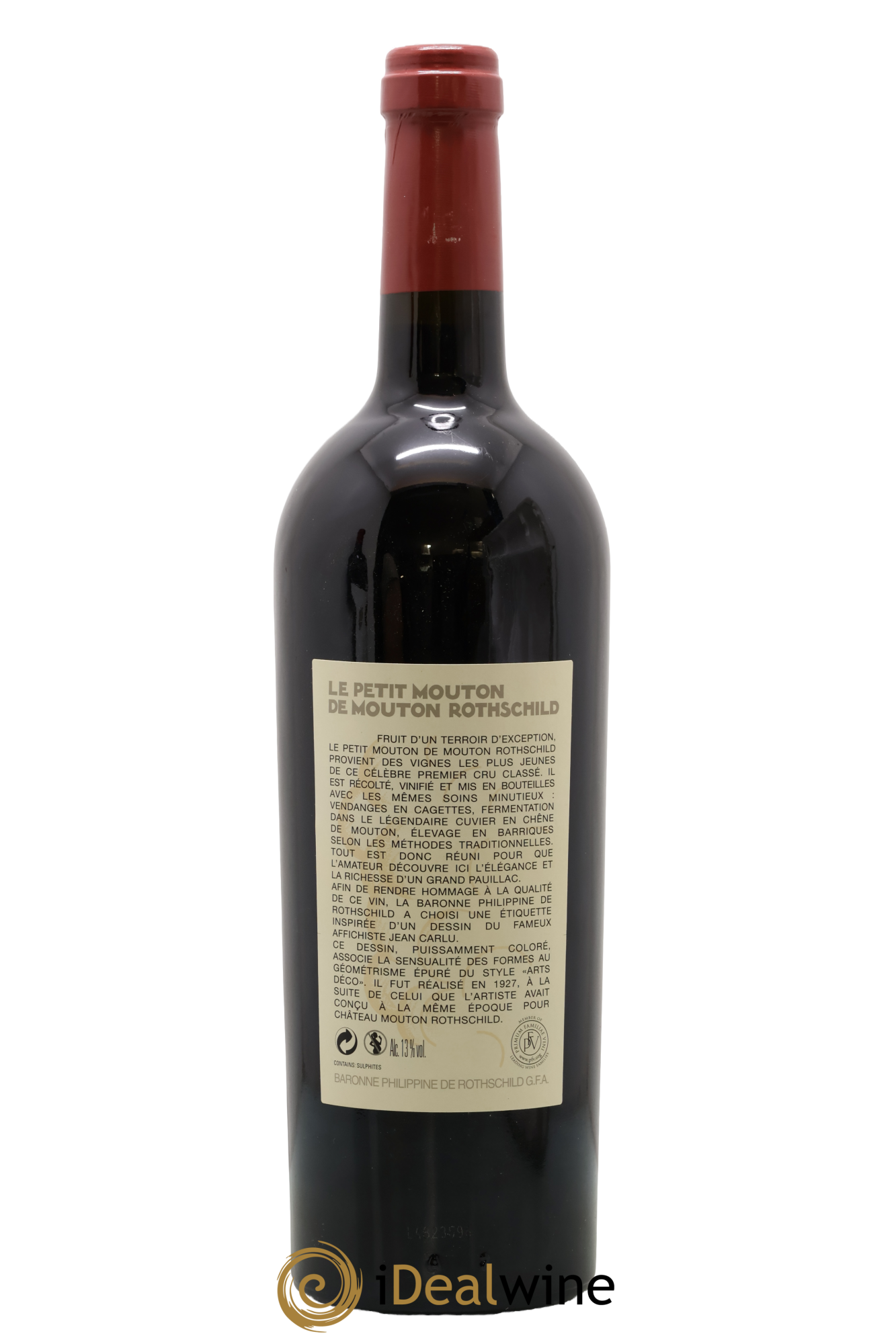 Petit Mouton Second Vin 2009 - Lot de 1 bouteille - 1