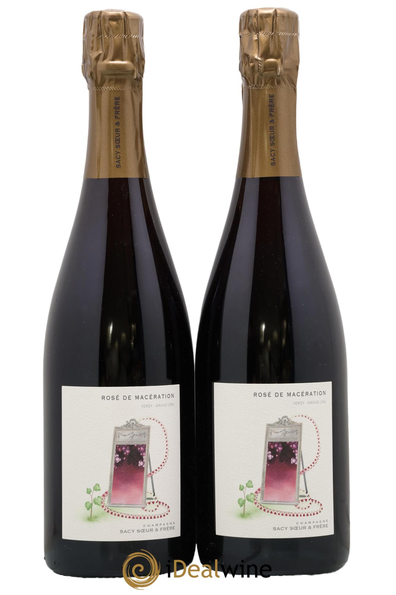 Champagne - Rose de Maceration Domaine Sacy Sœur et Frere 2020 - Lot de 2 bouteilles - 0