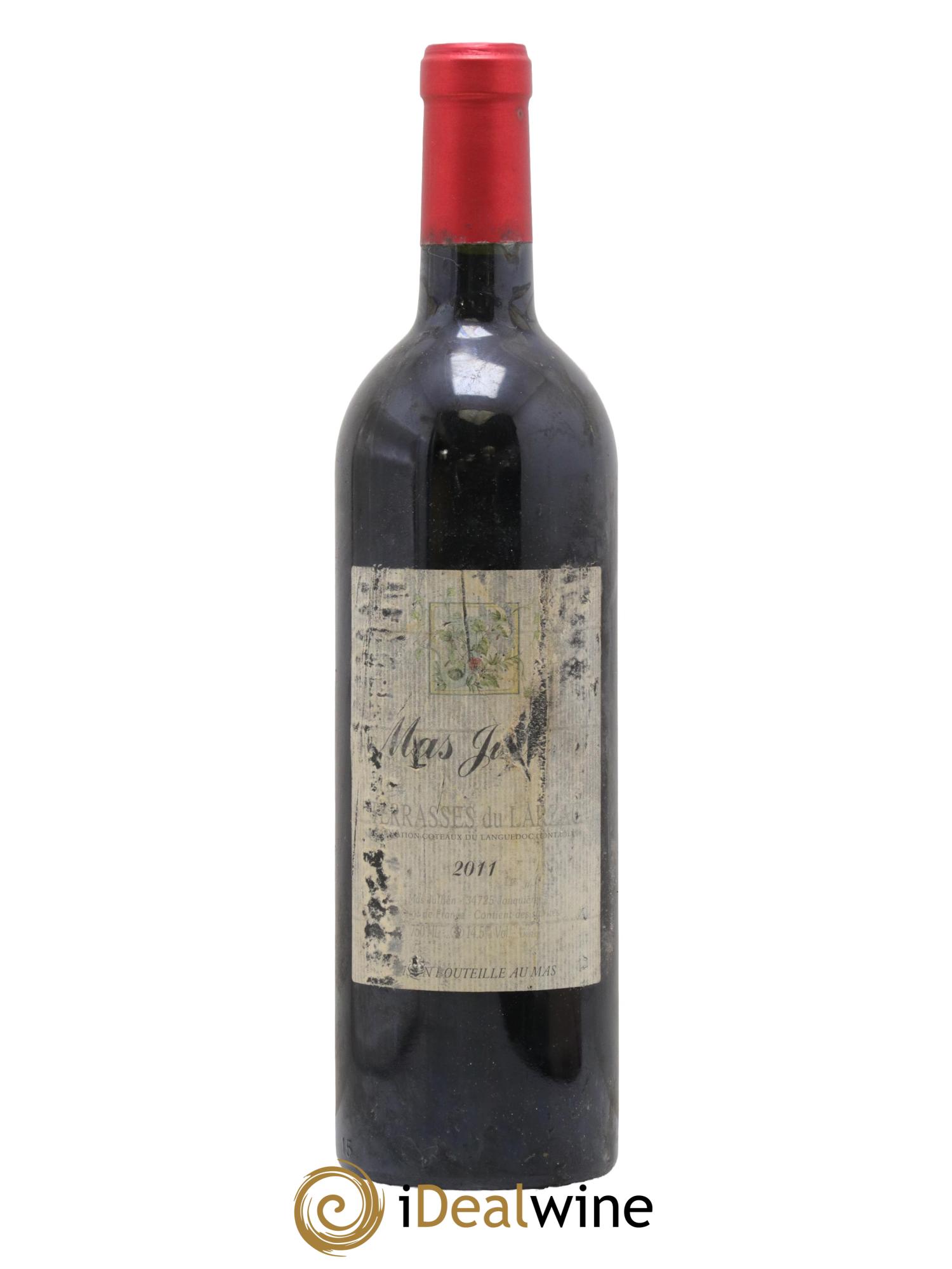 Terrasses du Larzac Mas Jullien Autour de Jonquières Olivier Jullien 2011 - Lot de 1 bouteille - 0