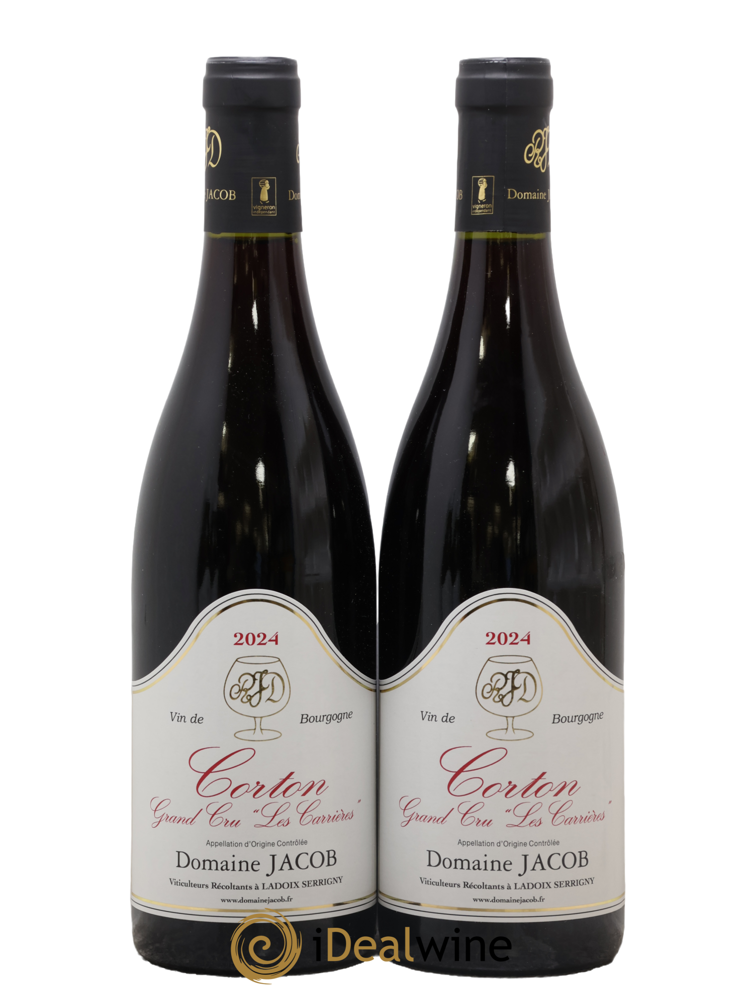 Corton Grand Cru Les Carrières Jacob (Domaine) 2024 - Lot de 2 bouteilles - 0
