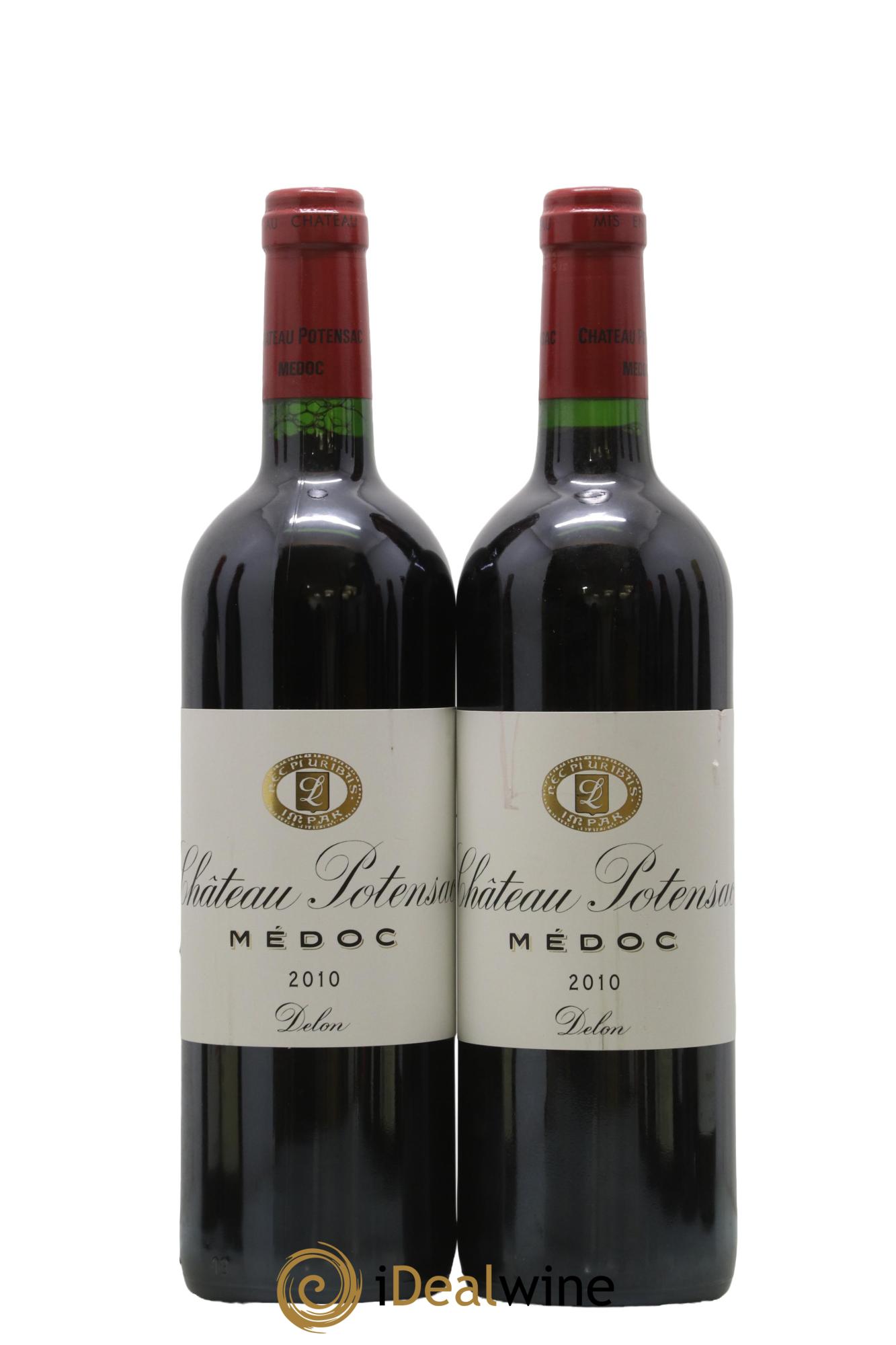 Château Potensac 2010 - Posten von 2 Flaschen - 0