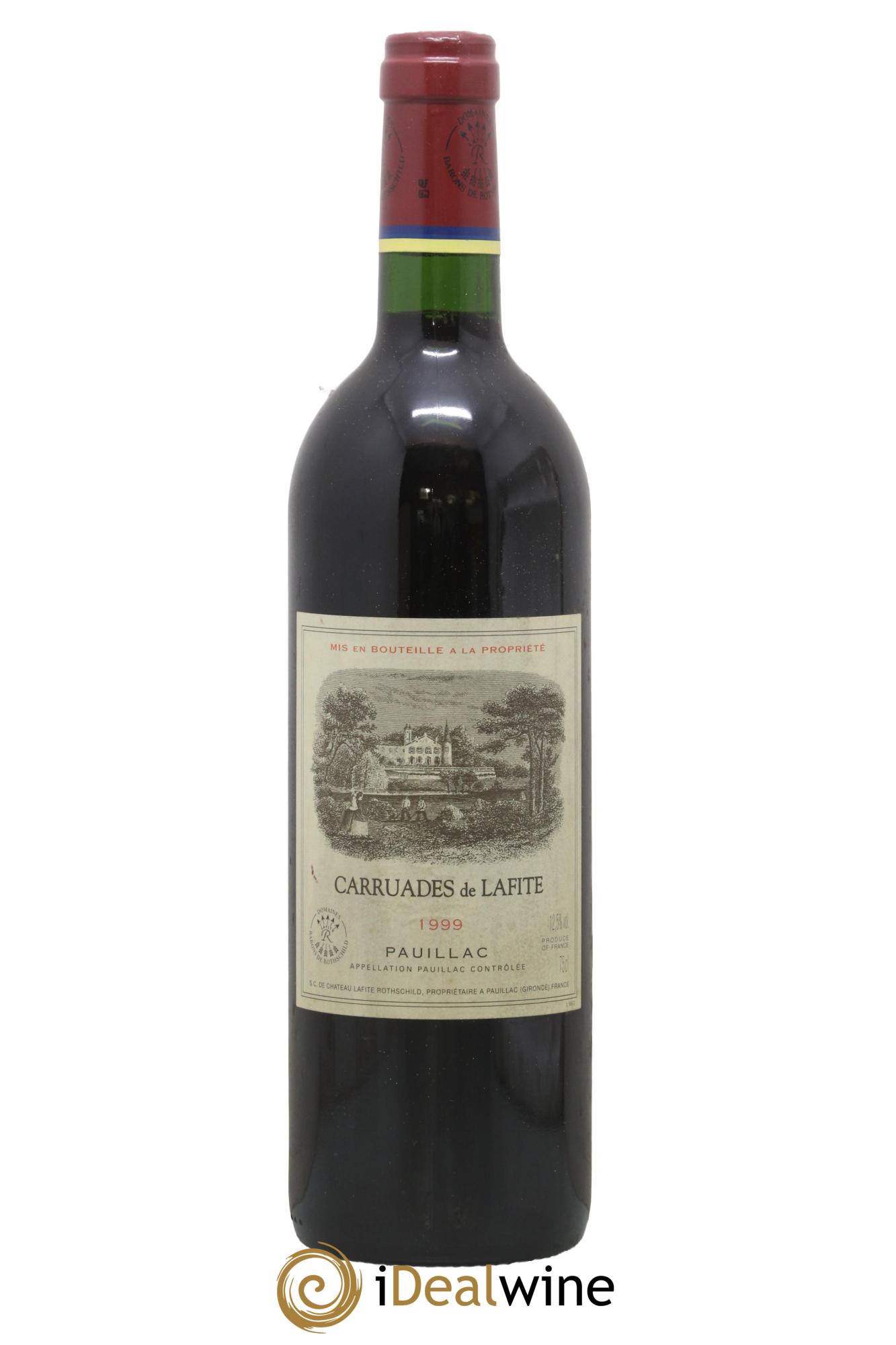 Carruades de Lafite Rothschild Second Vin 1999 - Posten von 1 Flasche - 0