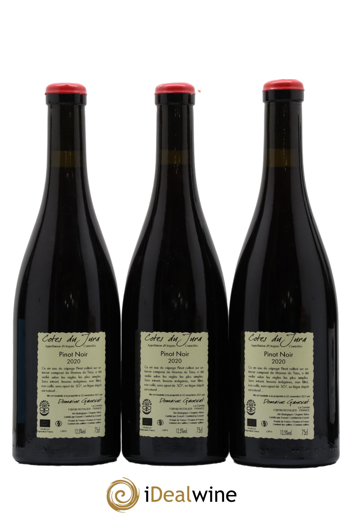 Côtes du Jura Les Grands Teppes Jean-François Ganevat (Domaine) 2020 - Lot de 3 bouteilles - 1