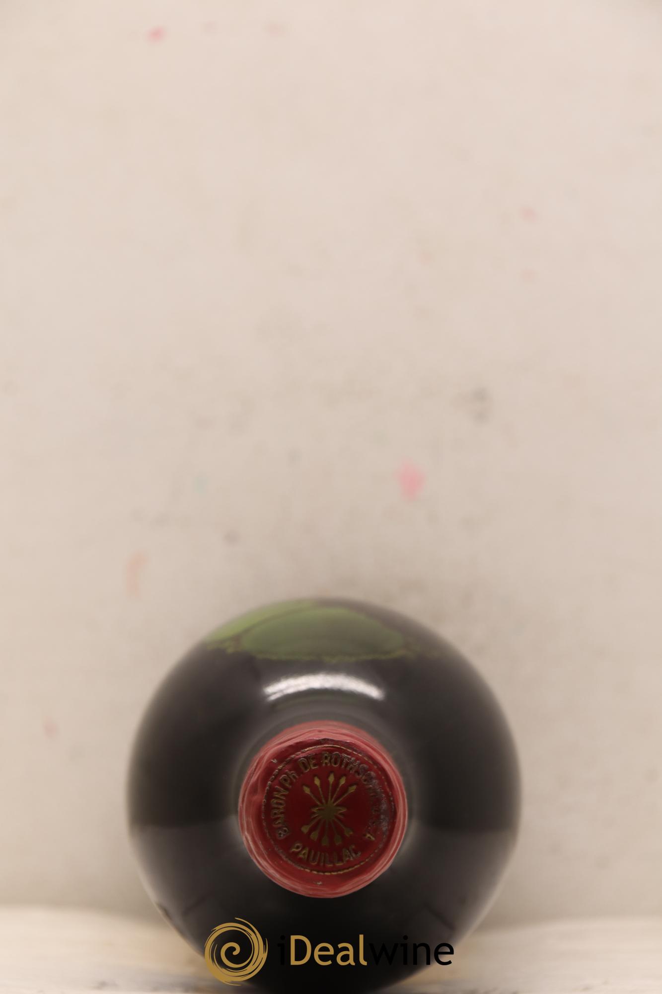 Château Mouton Rothschild 1er Grand Cru Classé 1976 - Lot de 1 bouteille - 1