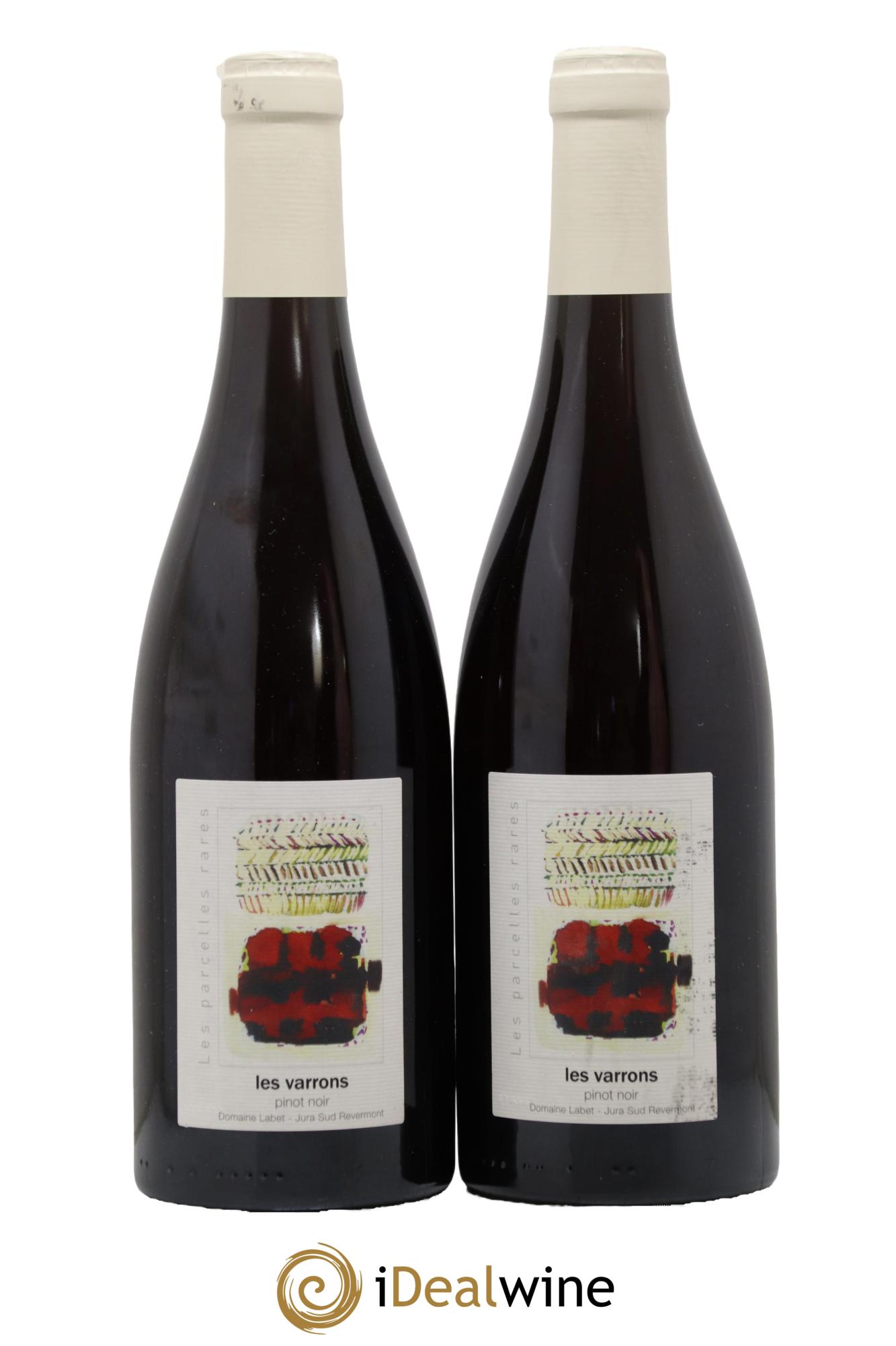 Côtes du Jura Pinot Noir Les Varrons Sélection Massale Romain - Julien - Charline Labet 2023 - Lot de 2 bouteilles - 0