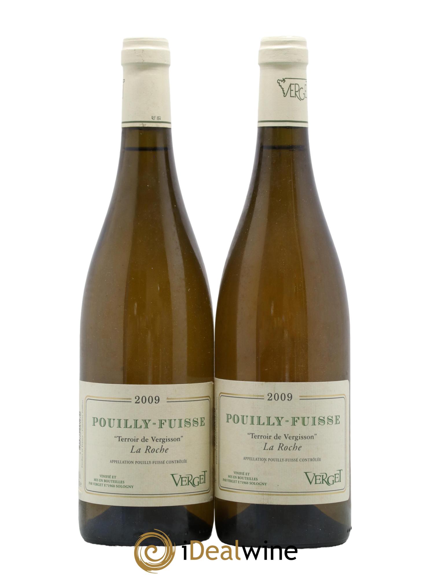 Pouilly-Fuissé La Roche Verget 2009 - Lotto di 2 bottiglie - 0