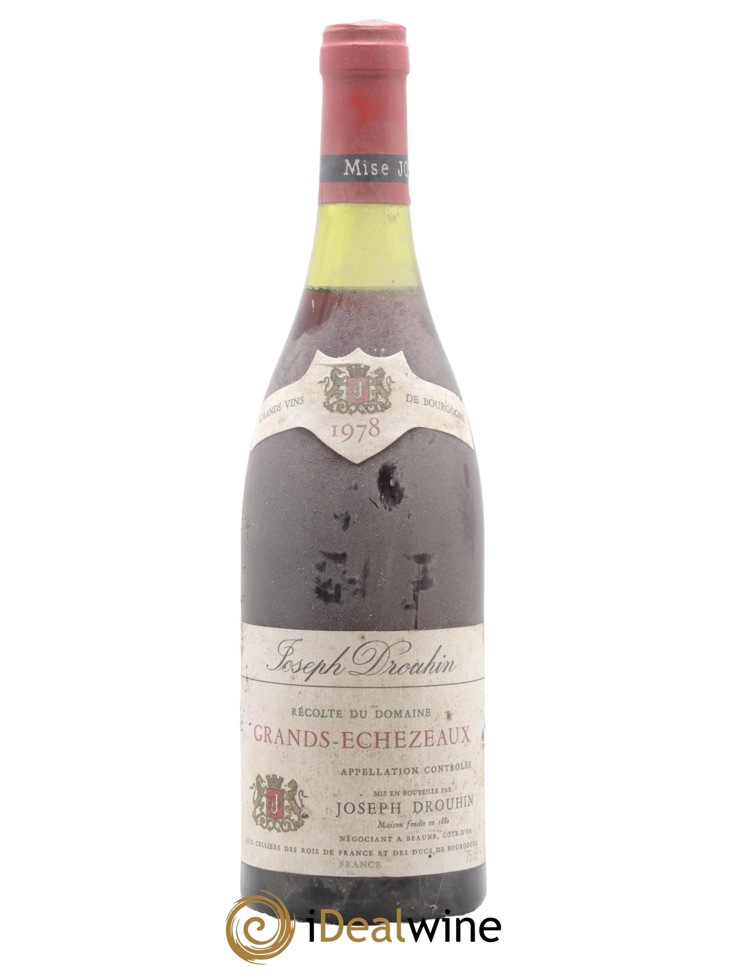 Grands-Echezeaux Grand Cru Joseph Drouhin 1978 - Lotto di 1 bottiglia - 0