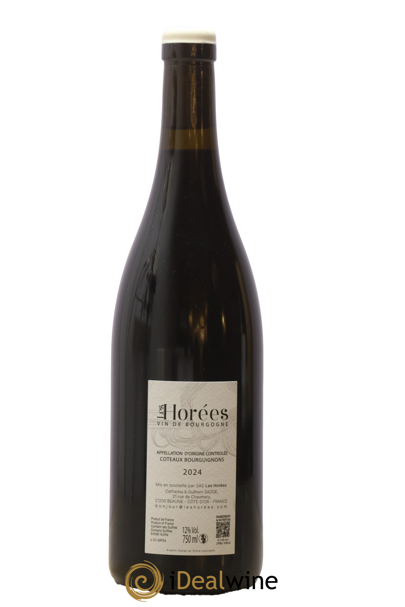 Coteaux Bourguignons Mon Poulain Les Horées 2024 - Lot de 1 bouteille - 1