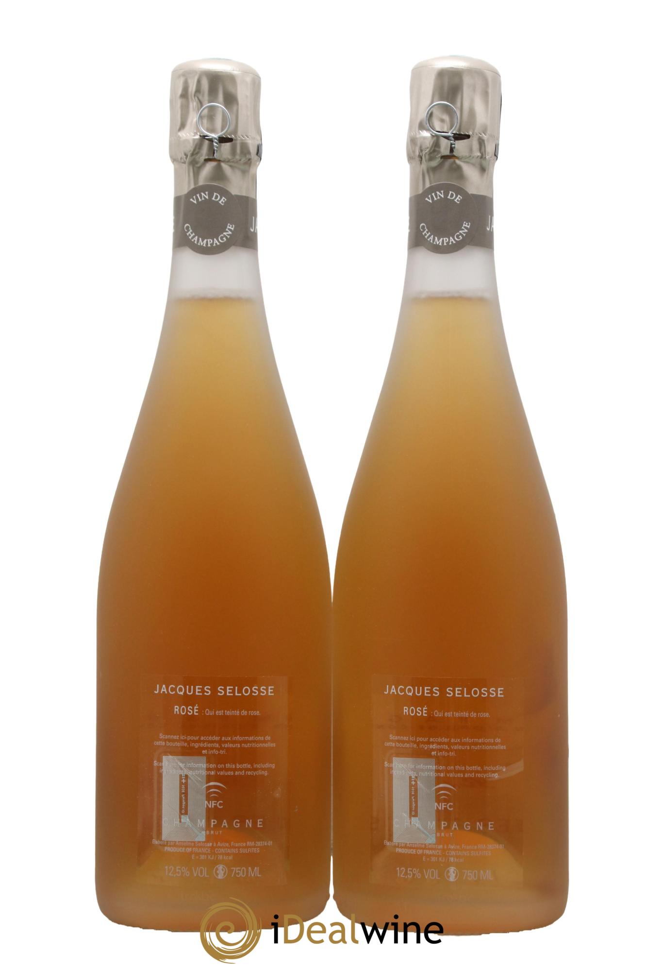 Rosé Brut Jacques Selosse - Lot de 2 bouteilles - 1