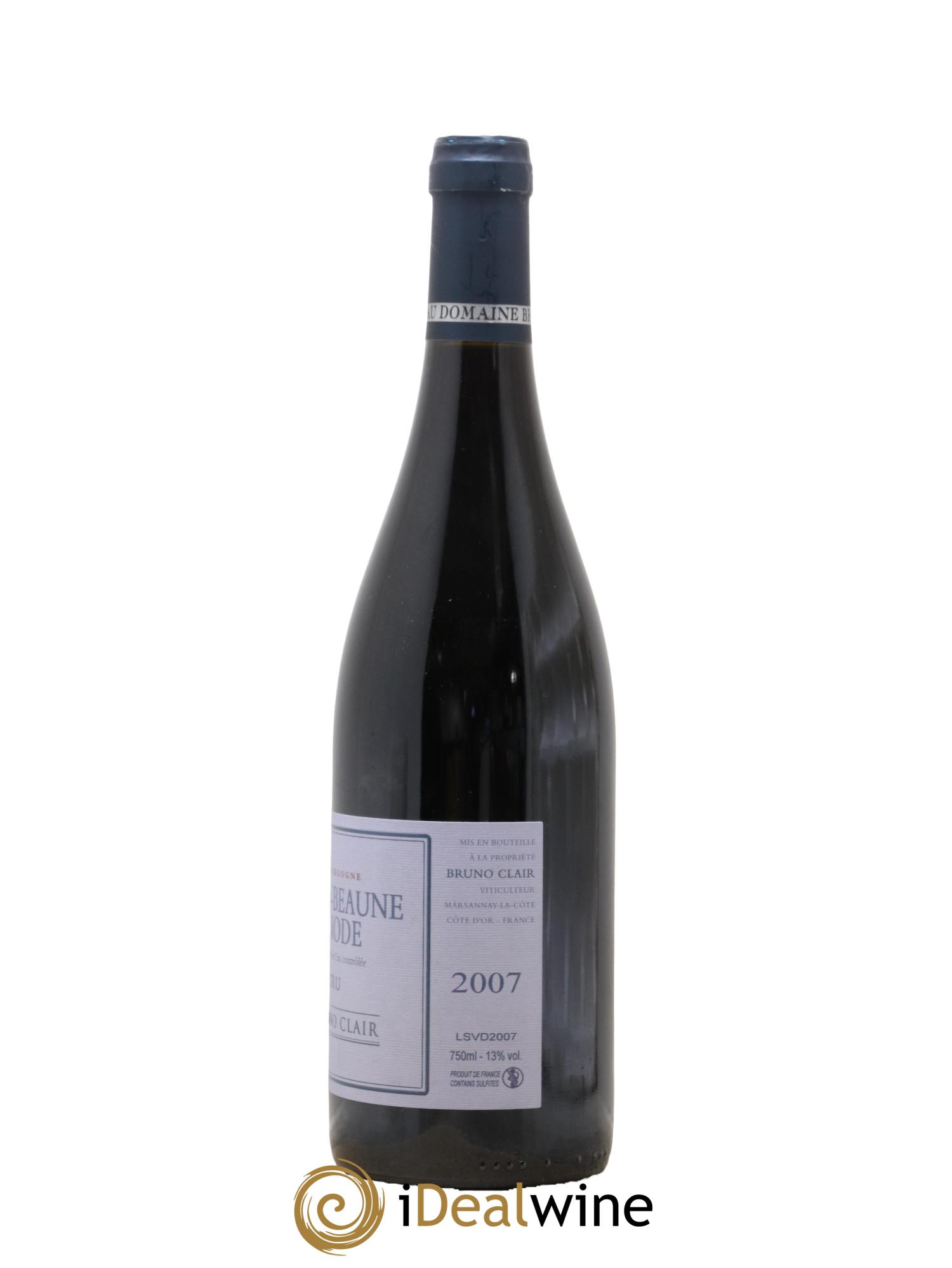 Savigny-lès-Beaune 1er Cru La Dominode Bruno Clair (Domaine) 2007 - Lotto di 1 bottiglia - 1