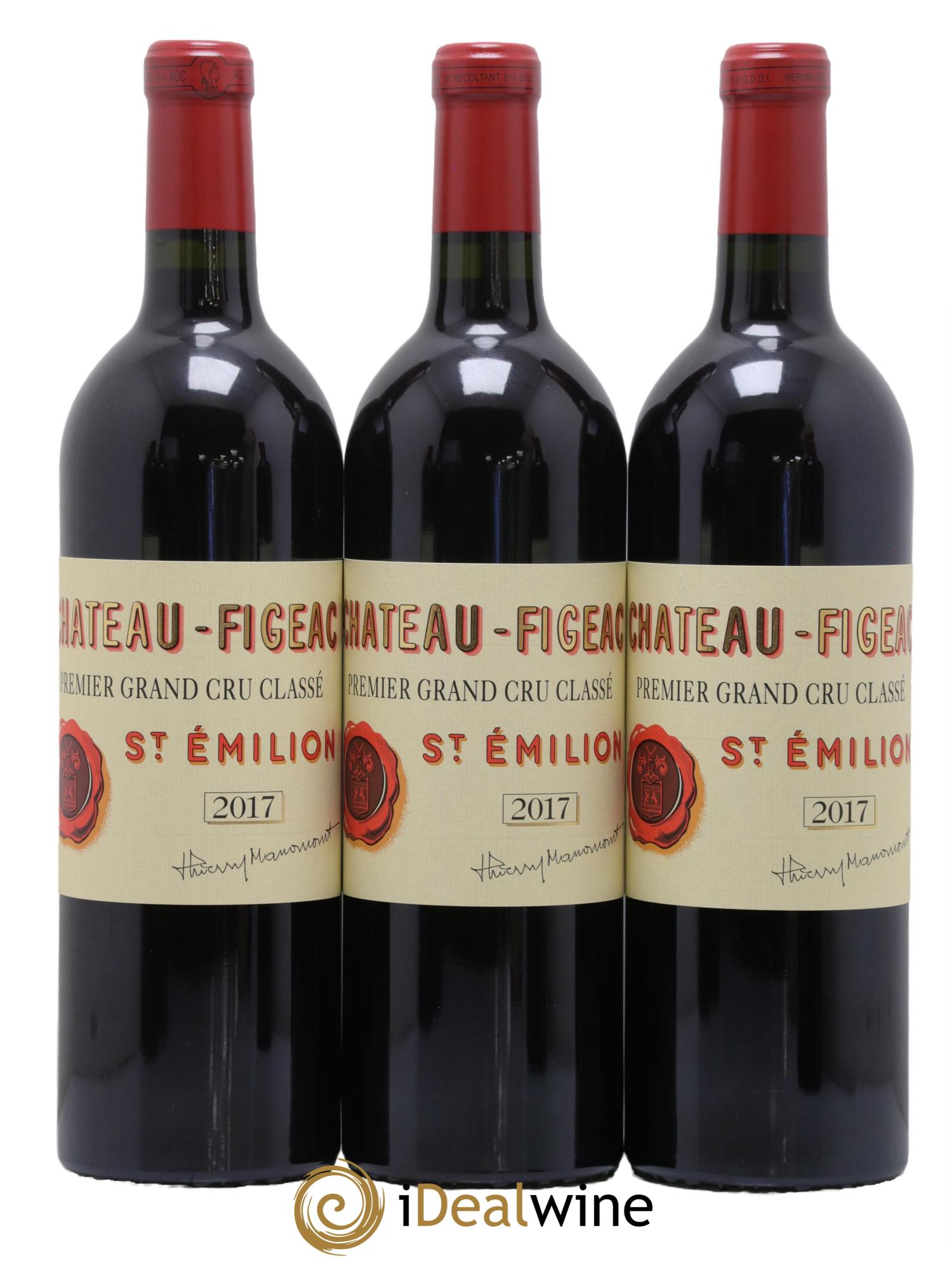 Château Figeac 1er Grand Cru Classé A 2017 - Lot de 6 bouteilles - 3