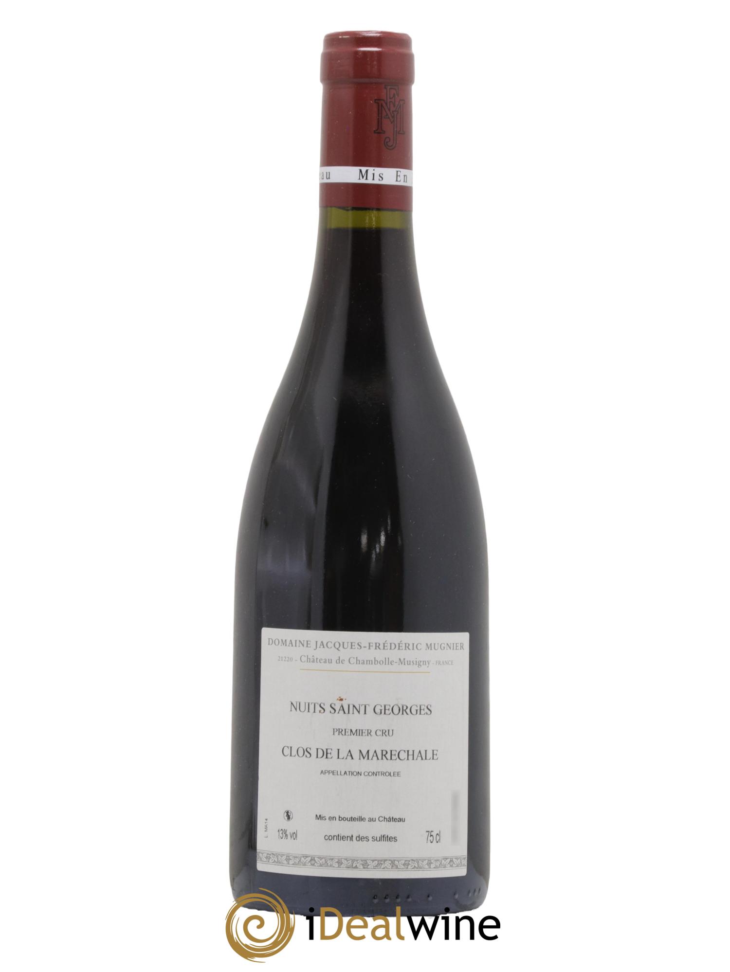 Nuits-Saint-Georges 1er Cru Clos de La Maréchale Jacques-Frédéric Mugnier 2014 - Lot de 1 bouteille - 1