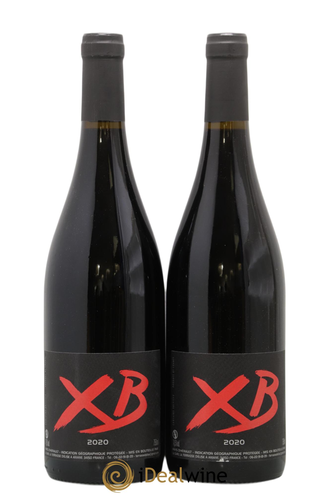 Pays d'Hérault XB Terrasse d'Elise (Domaine de la) 2020 - Lot de 2 bouteilles - 0