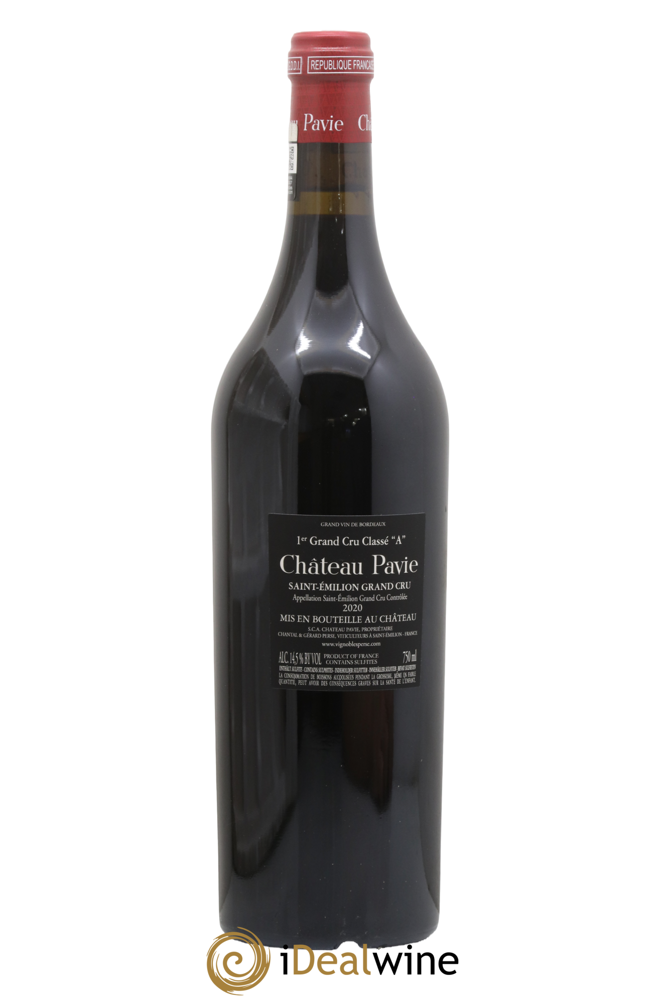 Château Pavie 1er Grand Cru Classé A 2020 - Posten von 1 Flasche - 1