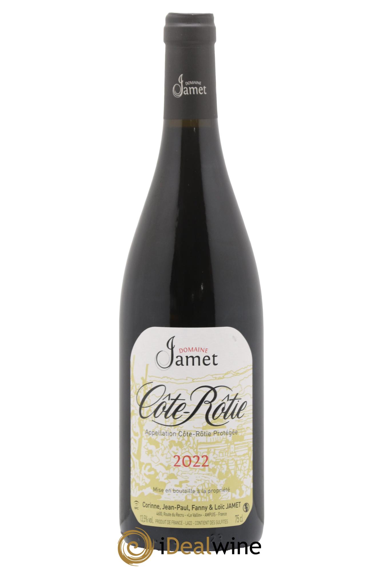 Côte-Rôtie Jamet (Domaine) 2022 - Lot of 1 bottle - 0