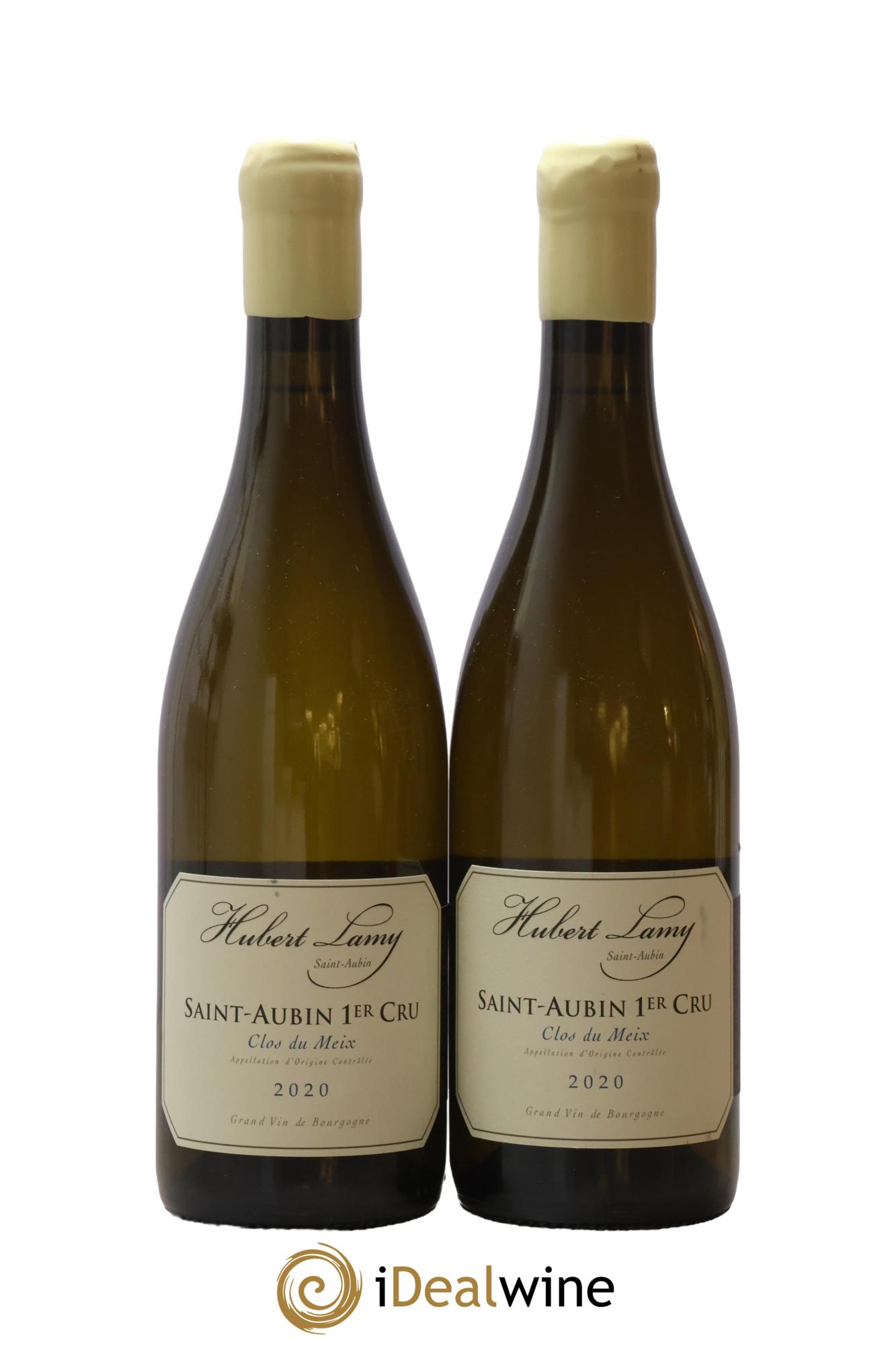Saint-Aubin 1er Cru Clos du Meix Hubert Lamy  2020 - Lot of 2 bottles - 0