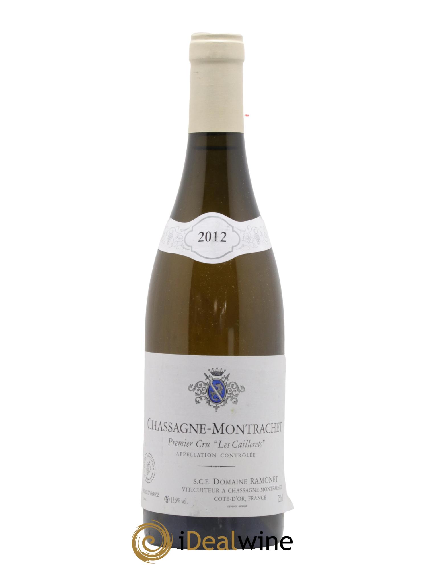 Chassagne-Montrachet 1er Cru Les Caillerets Ramonet (Domaine) 2012 - Lot de 1 bouteille - 0