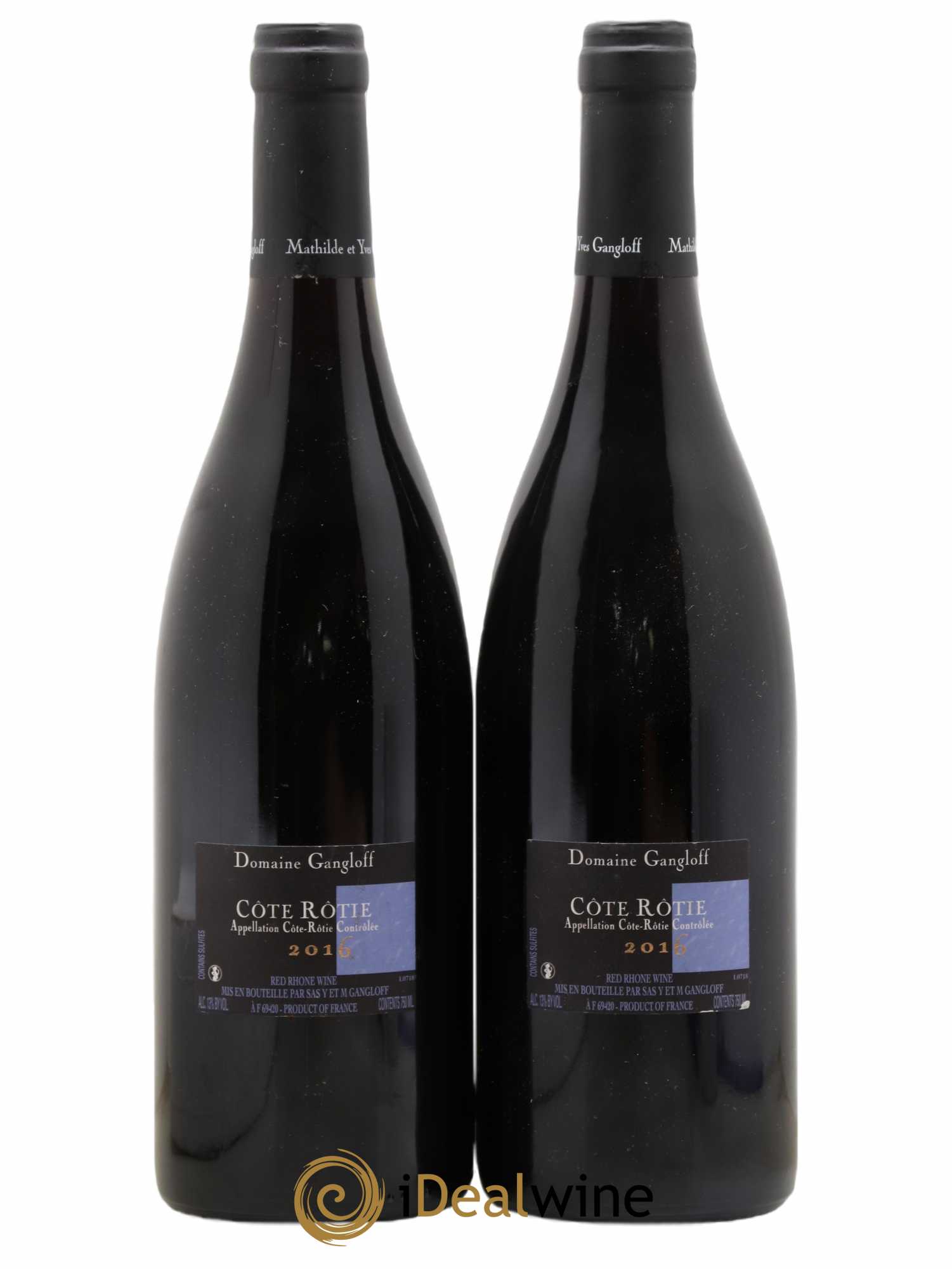 Côte-Rôtie La Barbarine Gangloff (Domaine) 2016 - Lot de 2 bouteilles - 1