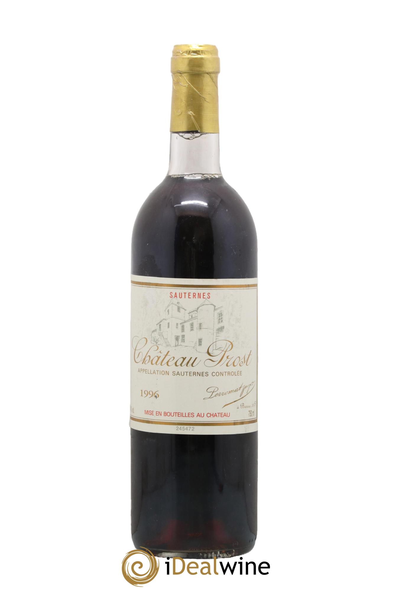 Sauternes Château Prost 1996 - Posten von 1 Flasche - 0