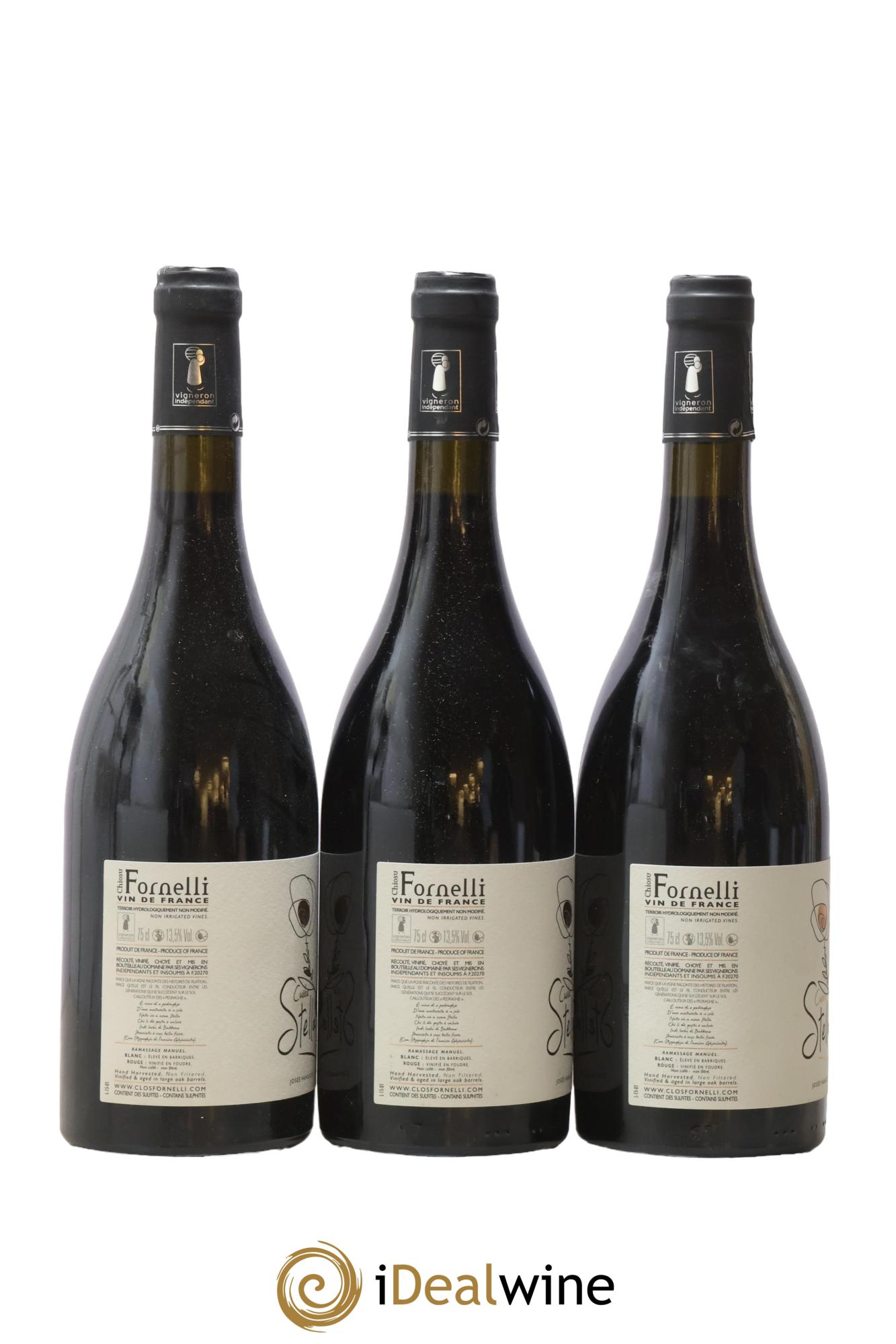 Vin de France Stella Rose Clos Fornelli 2015 - Posten von 3 Flaschen - 1