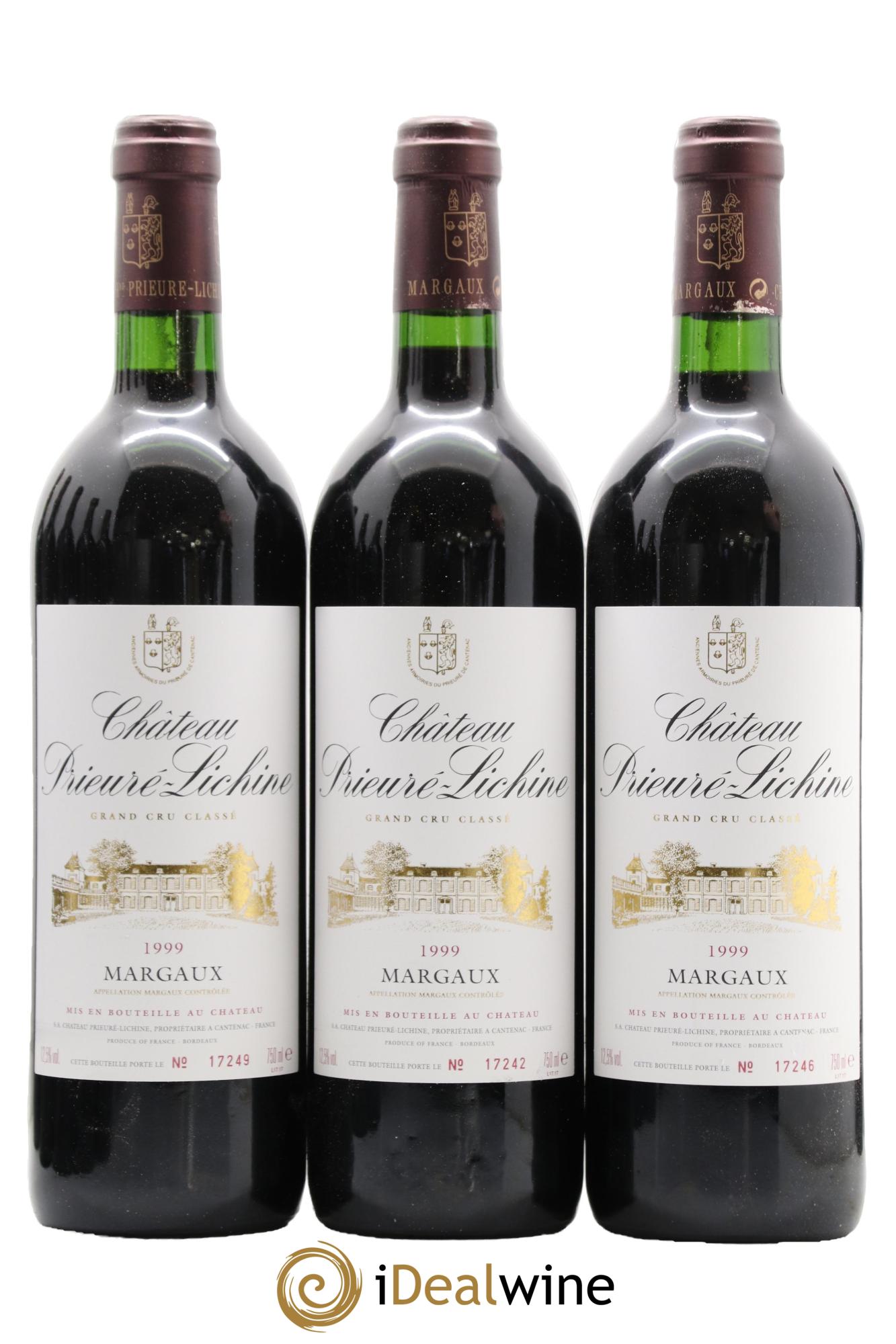 Château Prieuré Lichine 4ème Grand Cru Classé 1999 - Lot de 12 bouteilles - 2