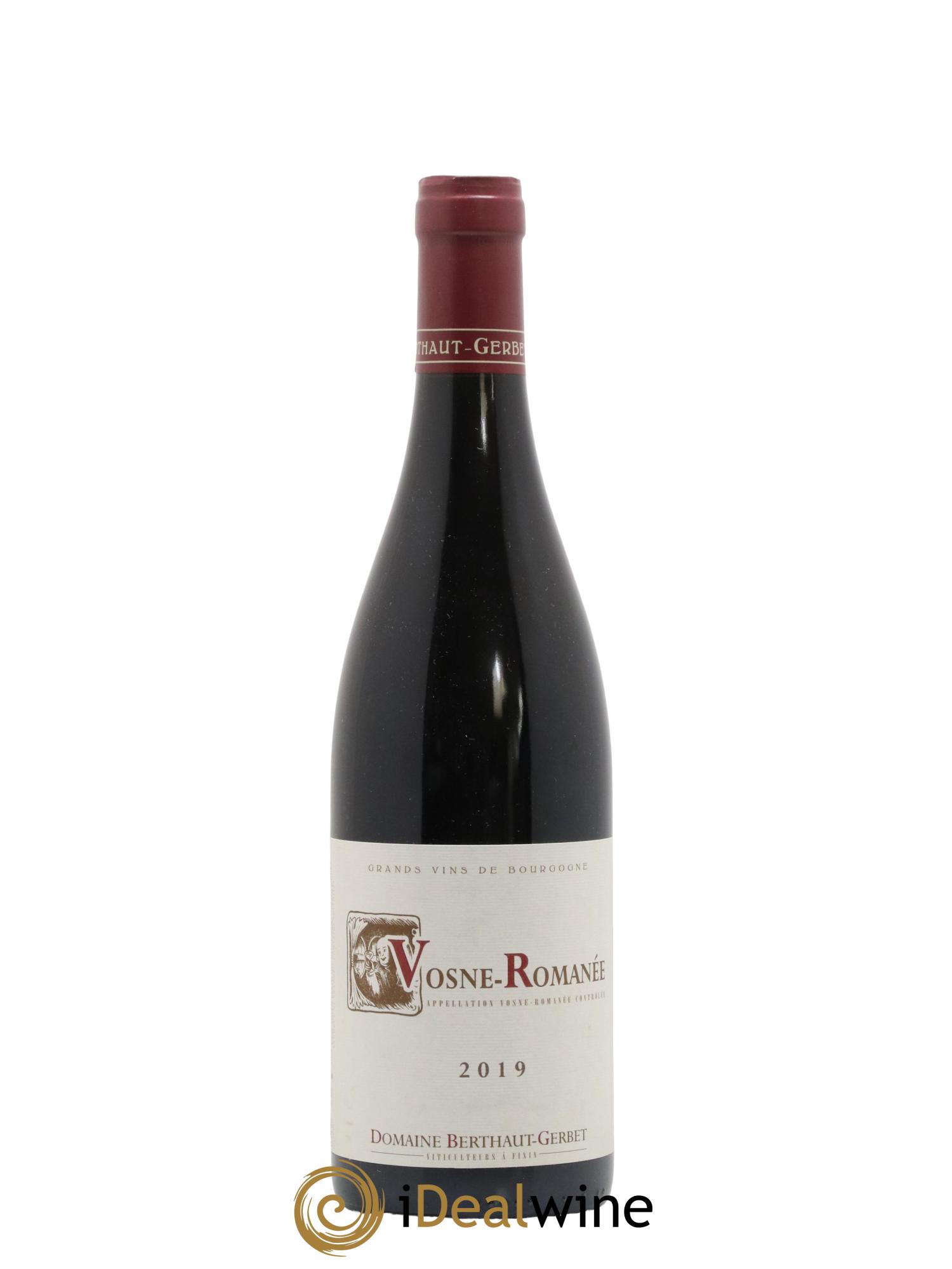 Vosne-Romanée Berthaut Gerbet (Domaine) 2019 - Lot de 1 bouteille - 0