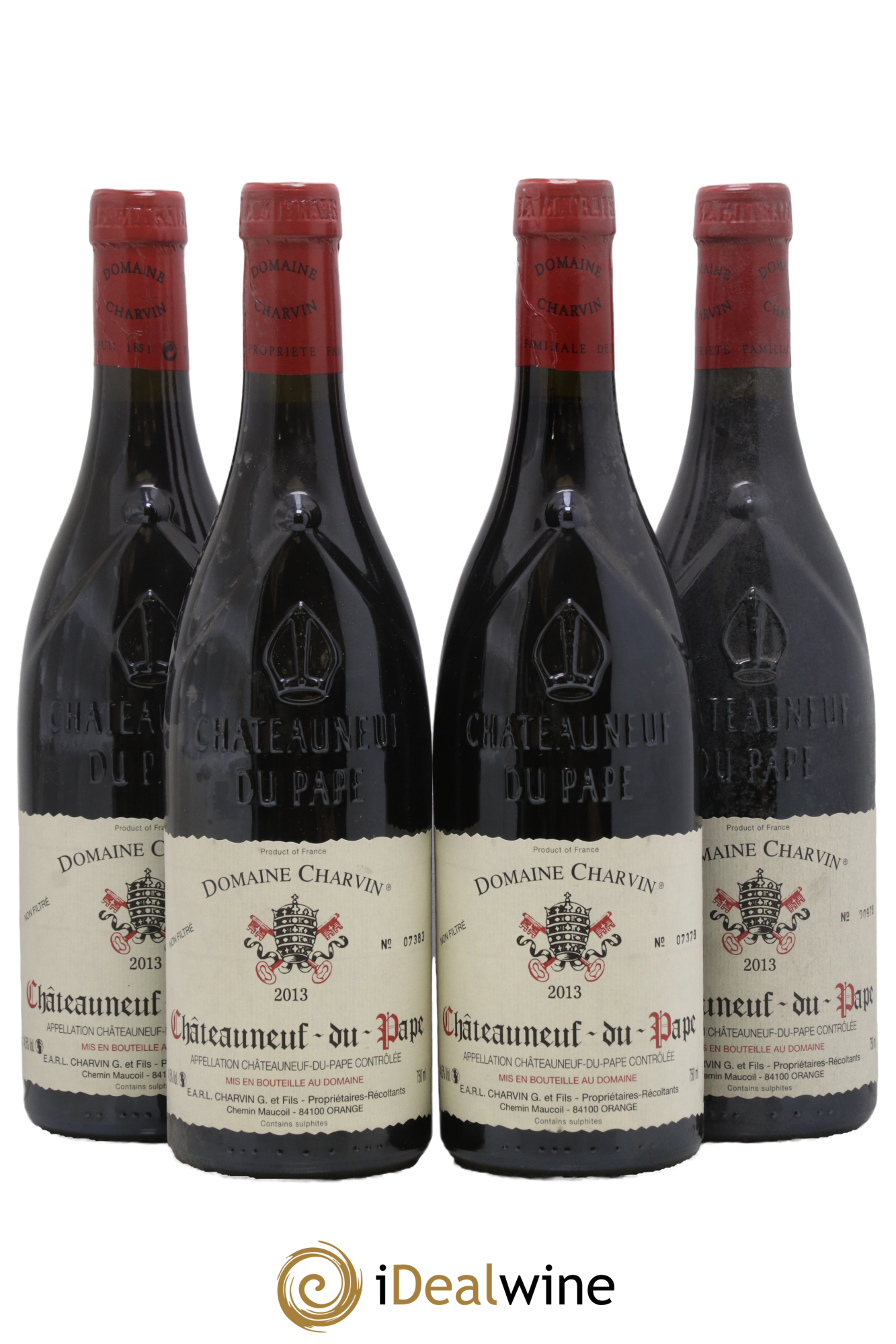 Châteauneuf-du-Pape Charvin (Domaine) 2013 - Lot de 4 bouteilles - 0