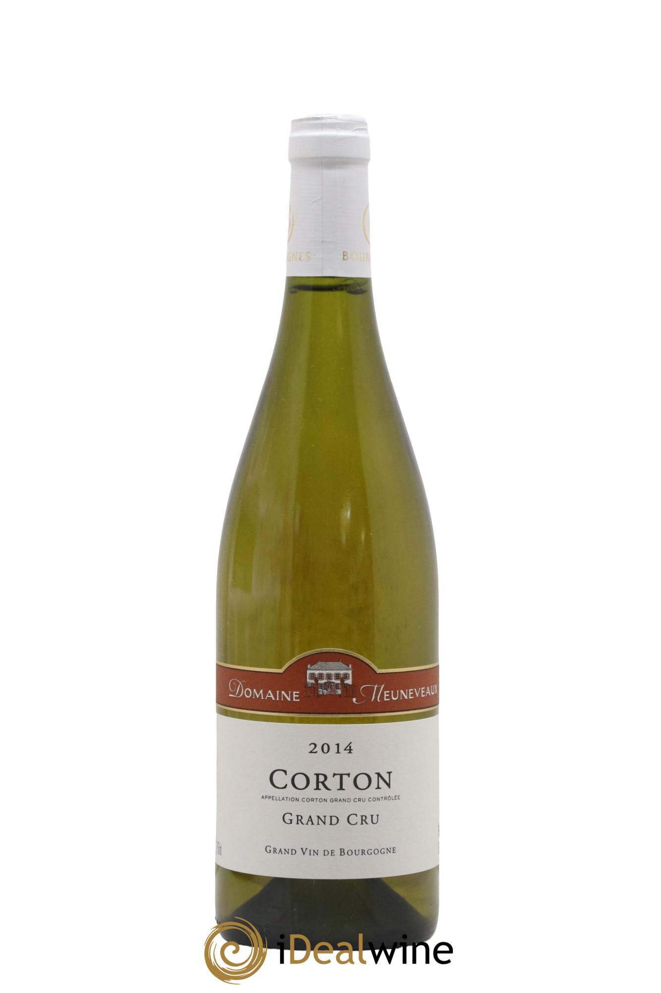 Corton Grand Cru Domaine Meuneveaux 2014 - Lot de 1 bouteille - 0