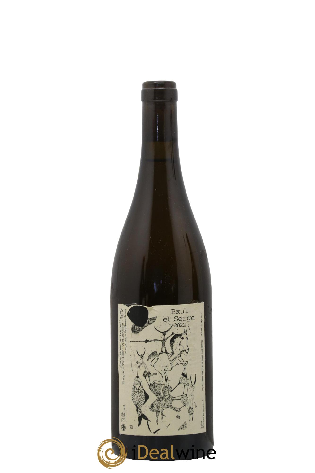 Vin de France Paul et Serge Morgane Turlier 2022 - Lot of 1 bottle - 0