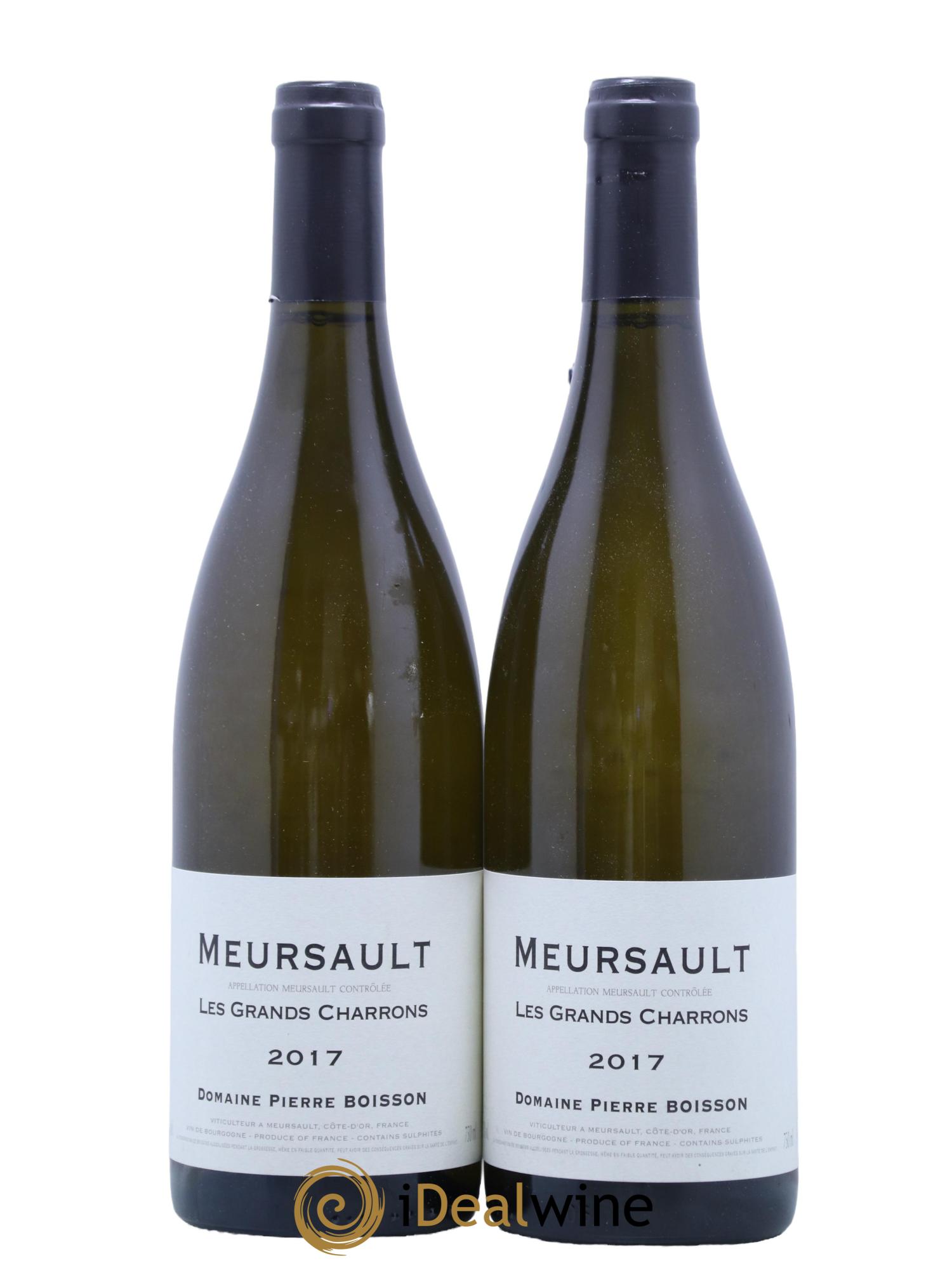 Meursault Les Grands Charrons Pierre Boisson (Domaine) 2017 - Lot de 2 bouteilles - 0