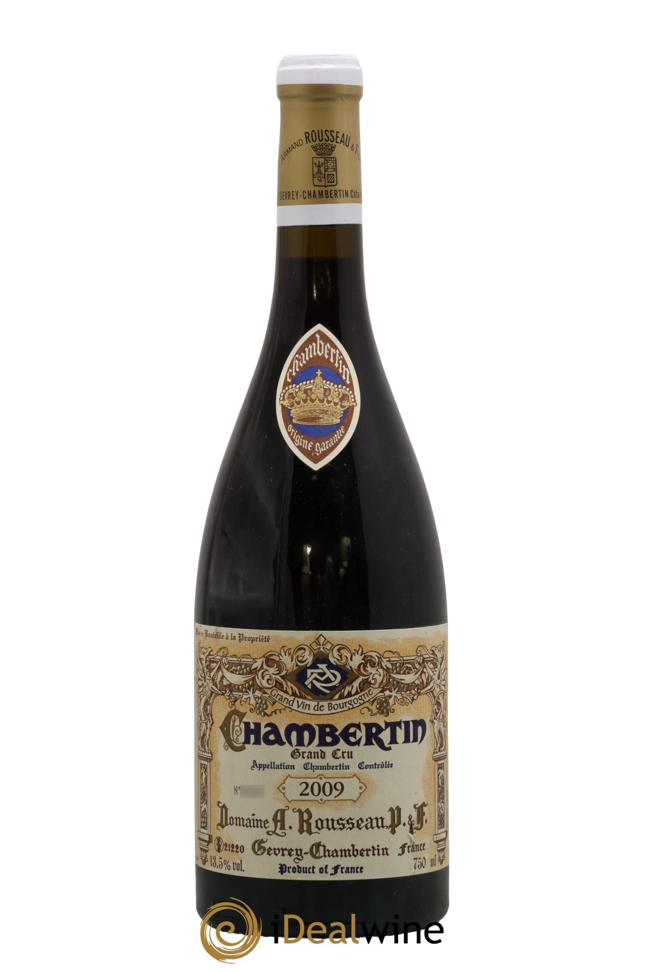 Chambertin Grand Cru Armand Rousseau (Domaine) 2009 - Lotto di 1 bottiglia - 0