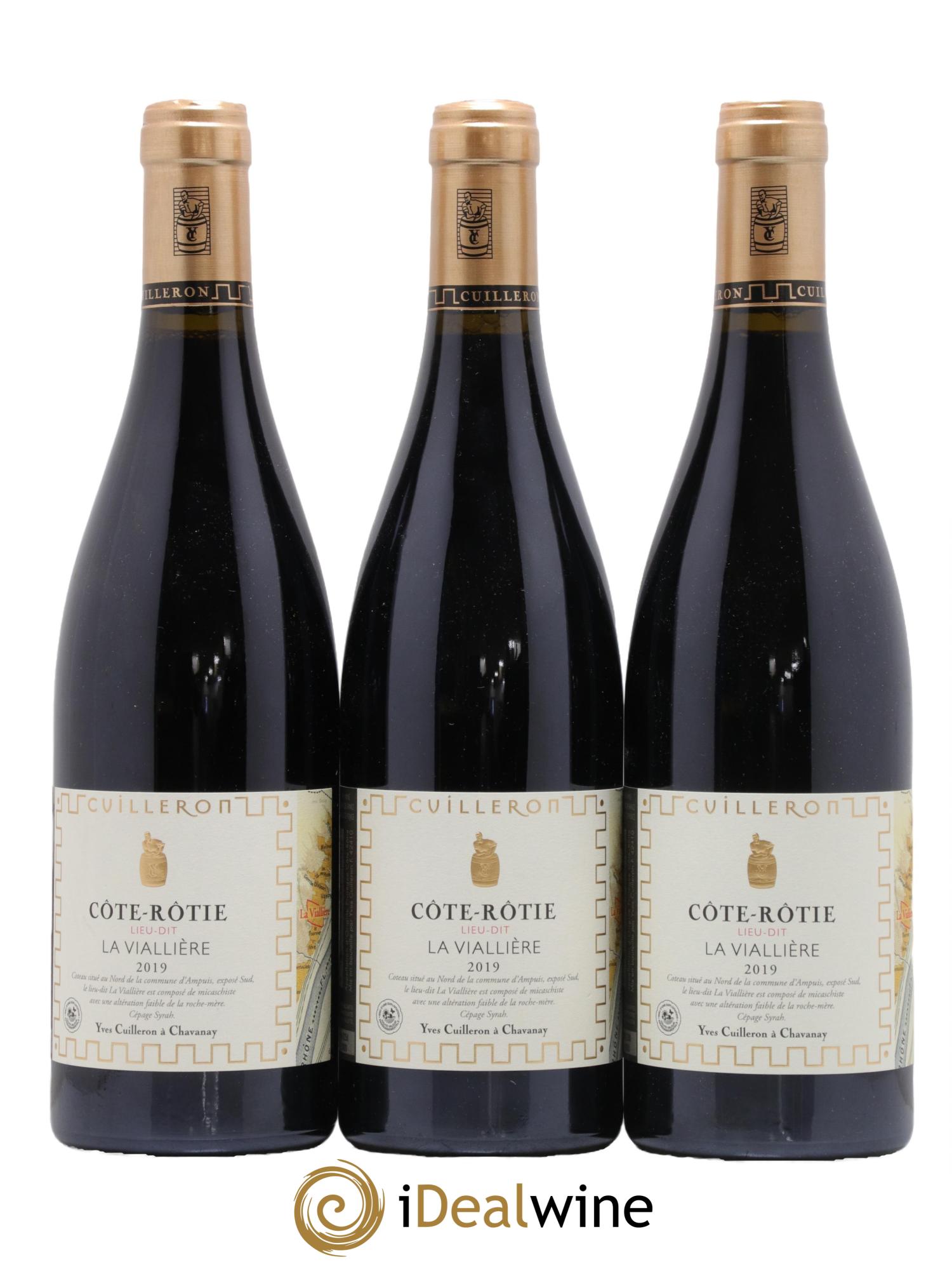 Côte-Rôtie La Viaillière Yves Cuilleron (Domaine) 2019 - Lot de 3 bouteilles - 0