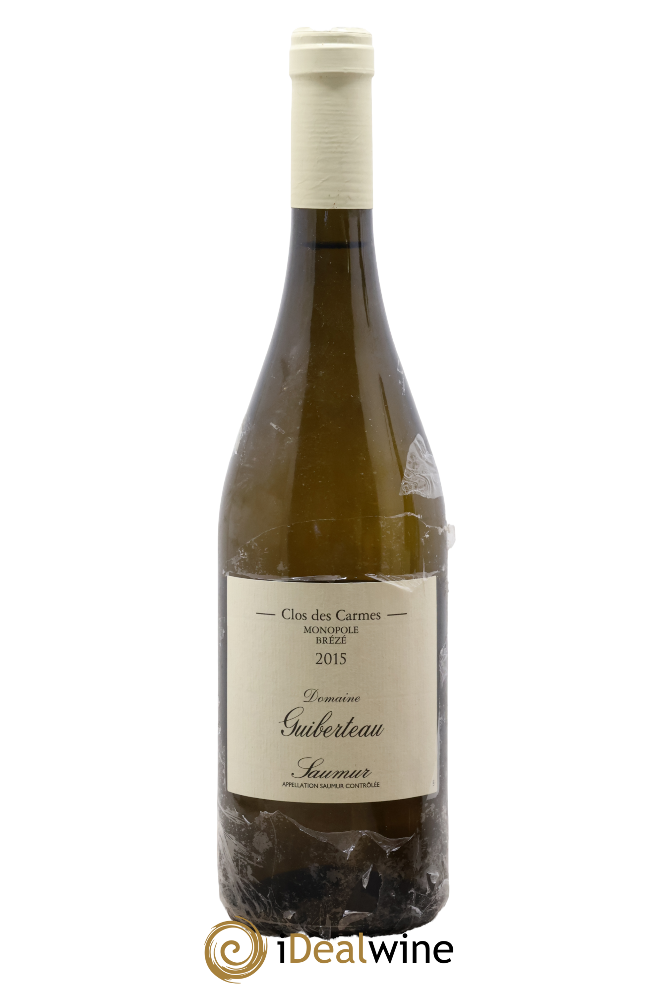 Saumur Brézé Clos des Carmes Domaine Guiberteau 2015 - Lot of 1 bottle - 0