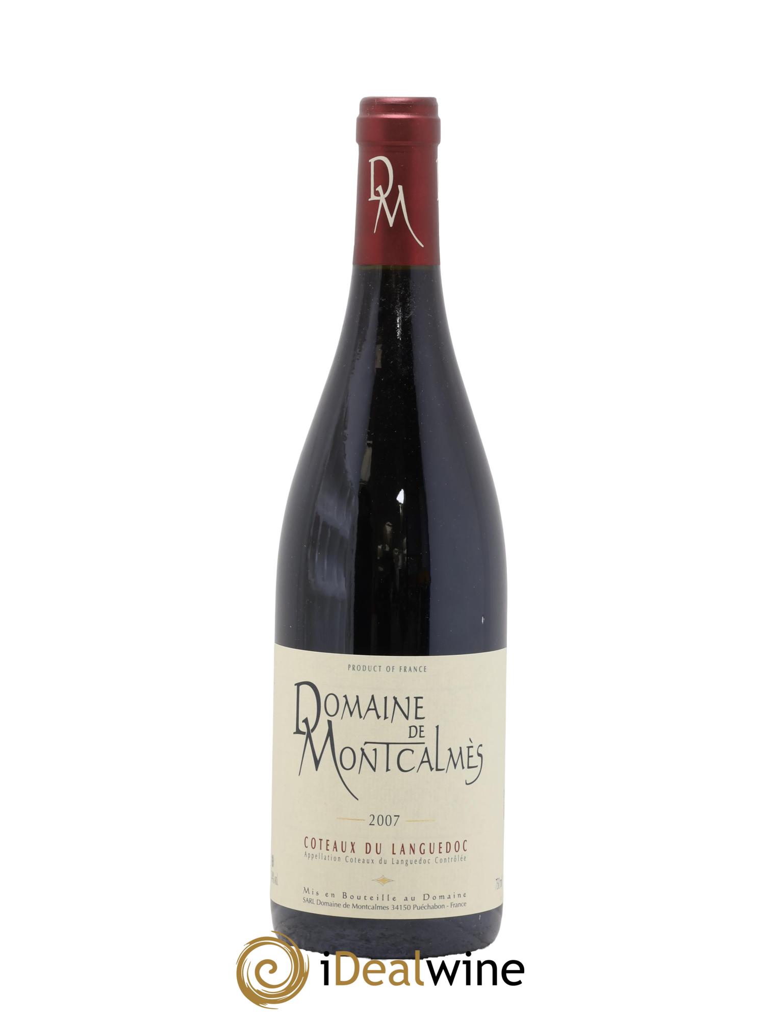 Coteaux du Languedoc Domaine de Montcalmès Frédéric Pourtalié 2007 - Posten von 1 Flasche - 0