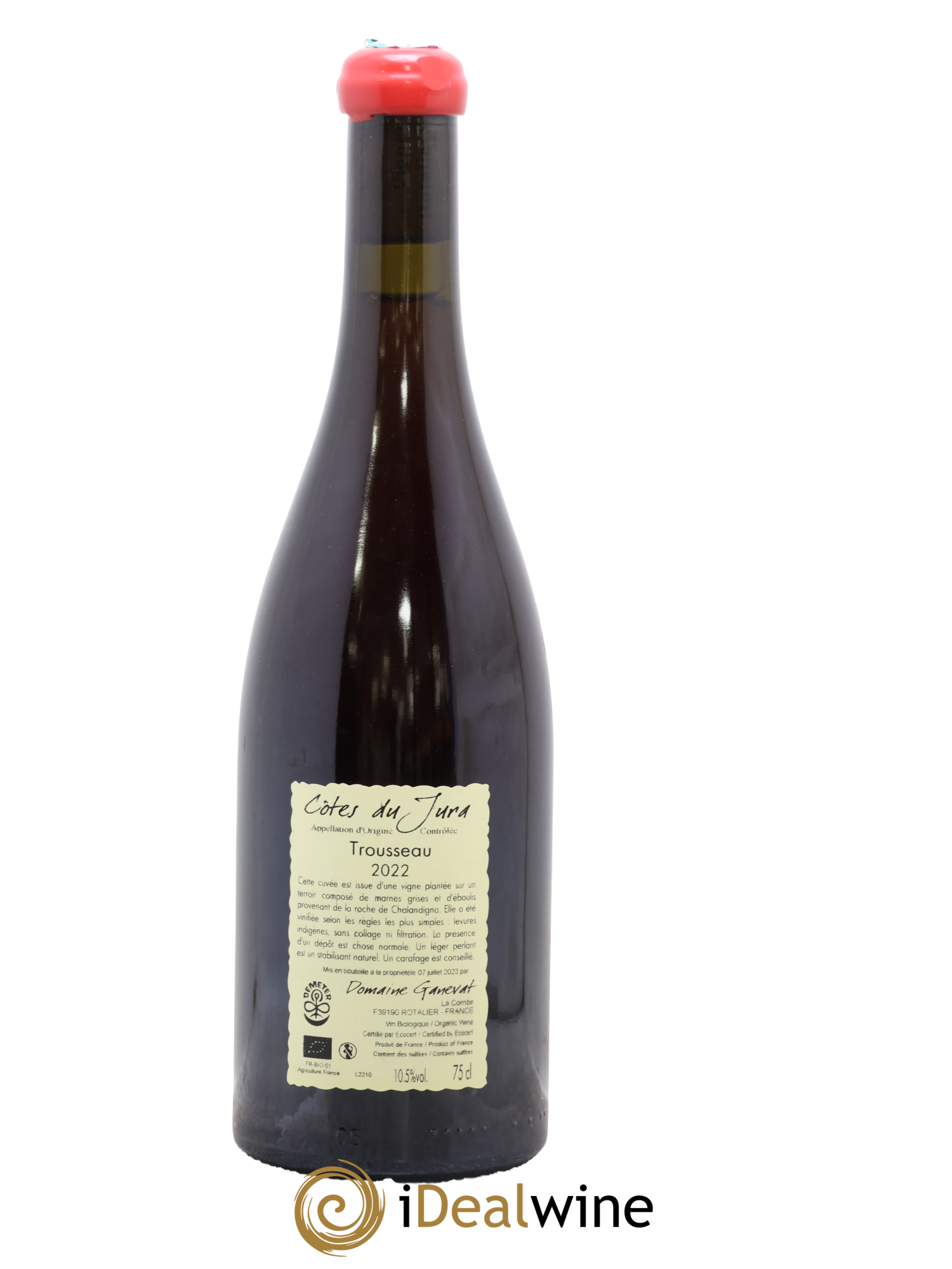 Côtes du Jura Plein Sud Jean-François Ganevat (Domaine) 2022 - Lote de 1 botella - 1
