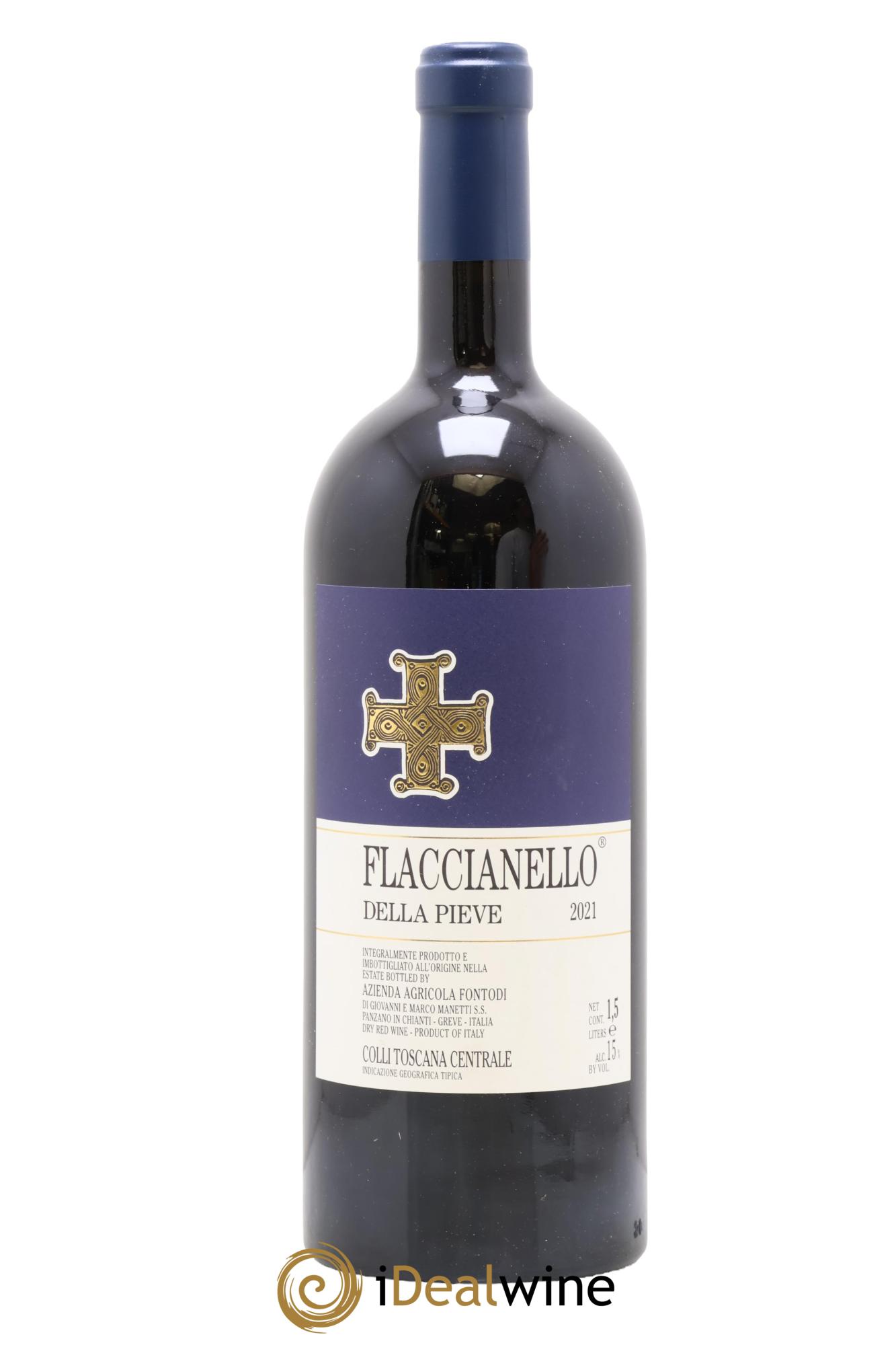 Toscana IGT Flaccianello della Pieve Azienda Agricola Fontodi 2021 - Lot de 1 magnum - 0