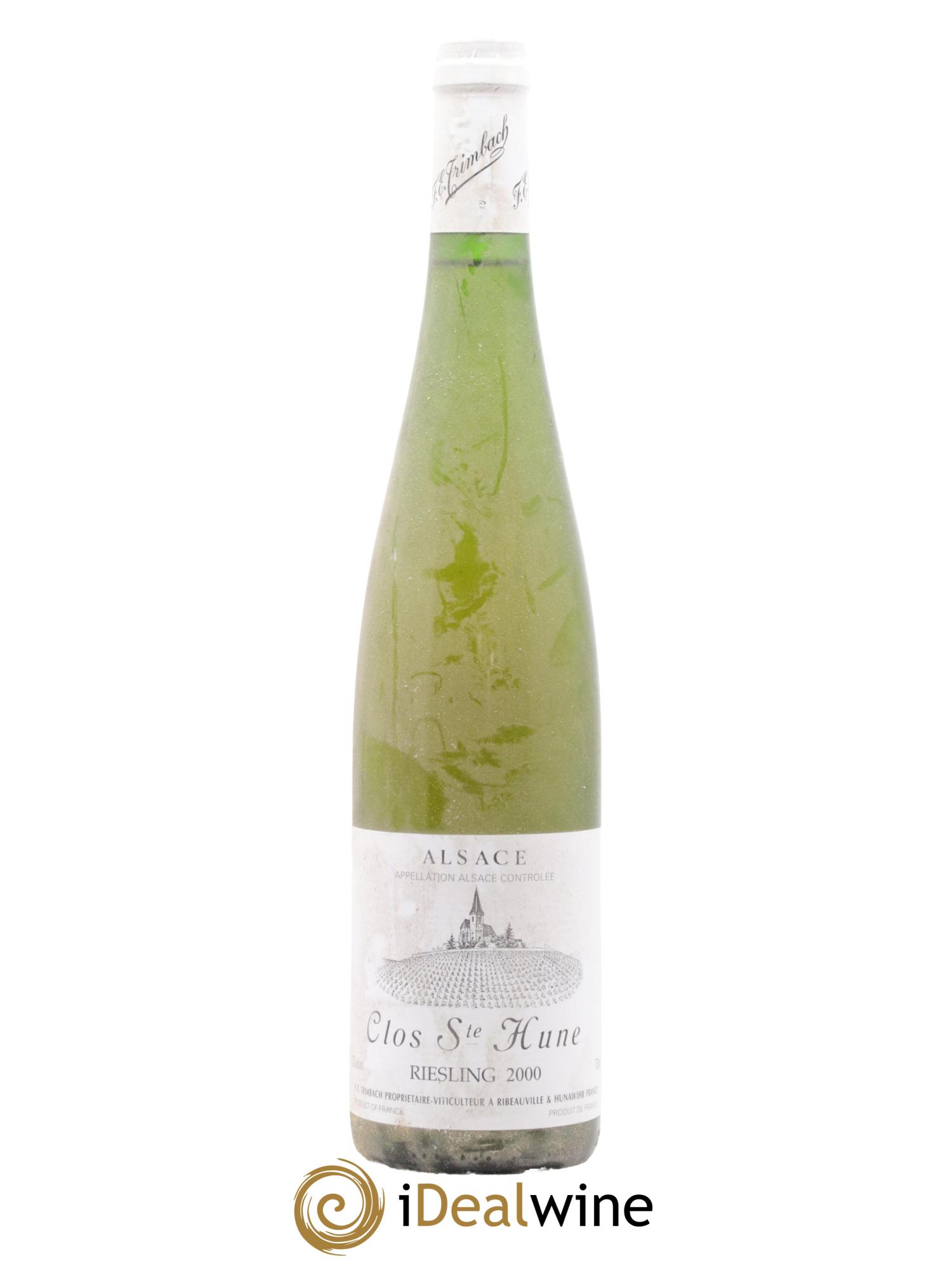 Alsace Riesling Clos Sainte-Hune Trimbach (Domaine) 2000 - Lot de 1 bouteille - 0