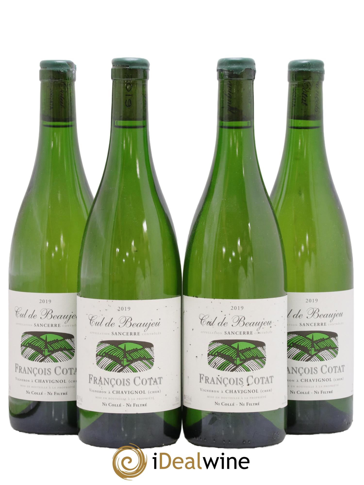Sancerre Les Culs de Beaujeu François Cotat 2019 - Lot de 4 bouteilles - 0