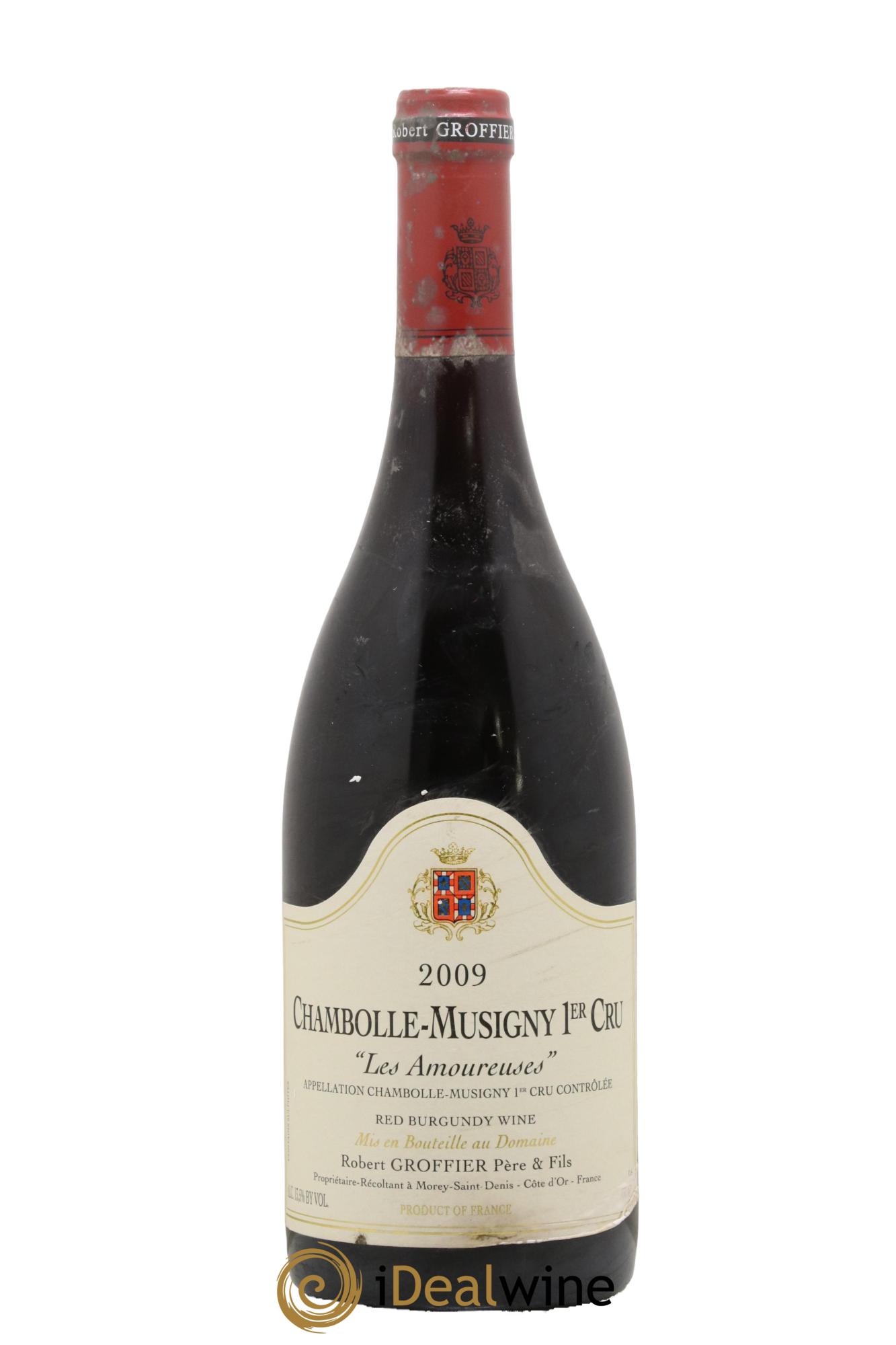 Chambolle-Musigny 1er Cru Les Amoureuses Robert Groffier Père & Fils (Domaine) 2009 - Lot of 1 bottle - 0