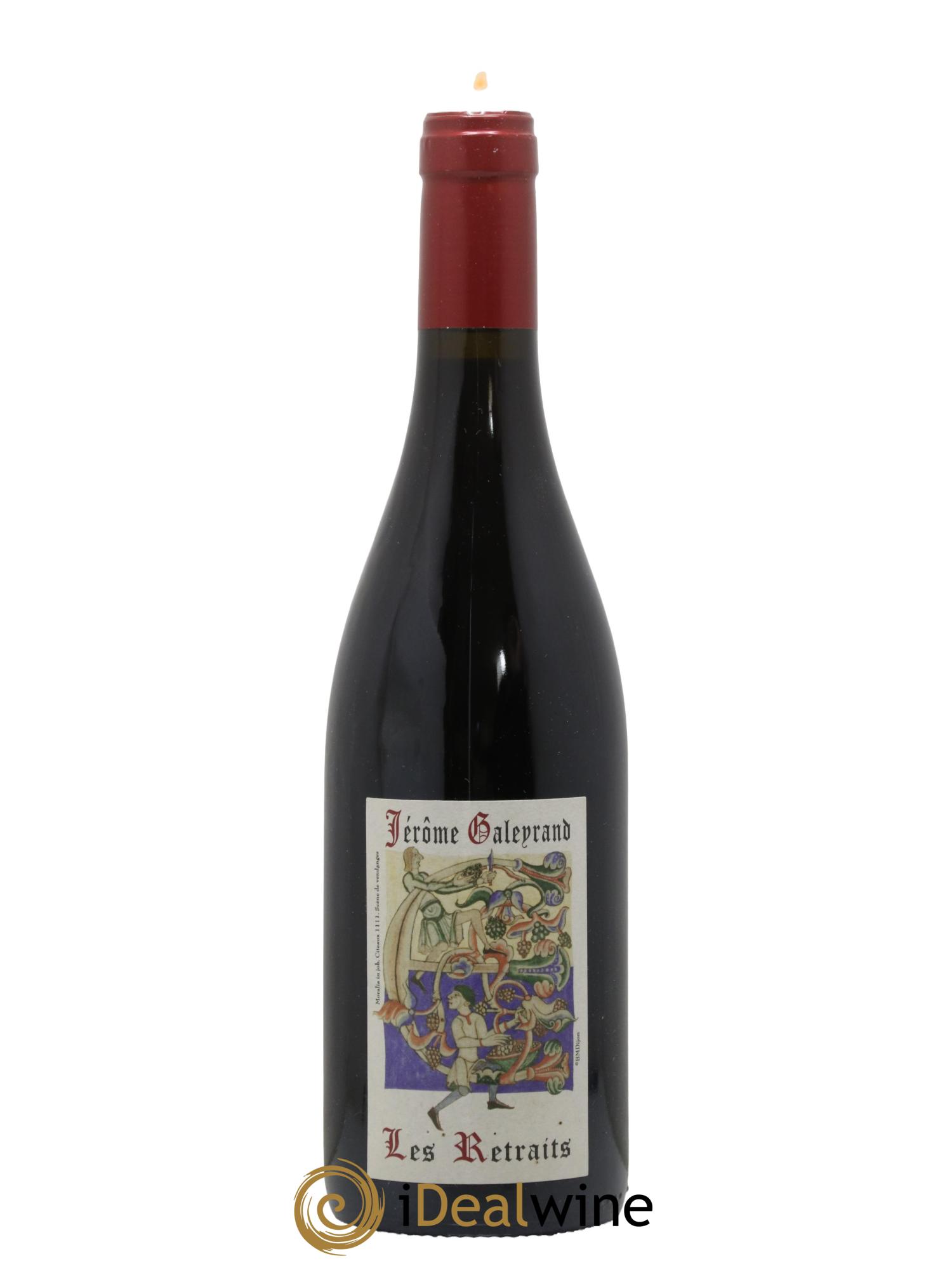 Côte de Nuits-Villages Les Retraits Jérôme Galeyrand 2022 - Lot de 1 bouteille - 0