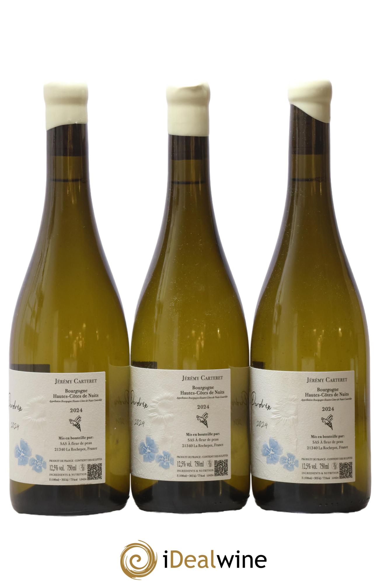 Hautes-Côtes de Nuits Aux Champs Perdrix Jérémy Carteret 2024 - Lot of 3 bottles - 1