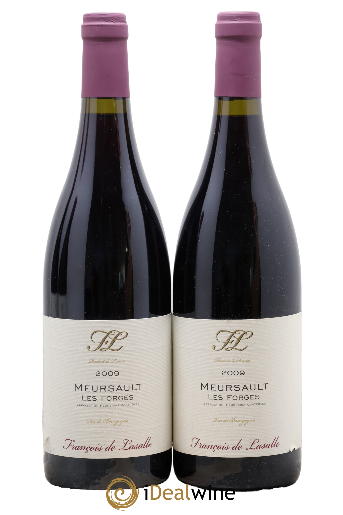Meursault Les Forges François de Lasalle 2009 - Lot de 2 bouteilles - 0