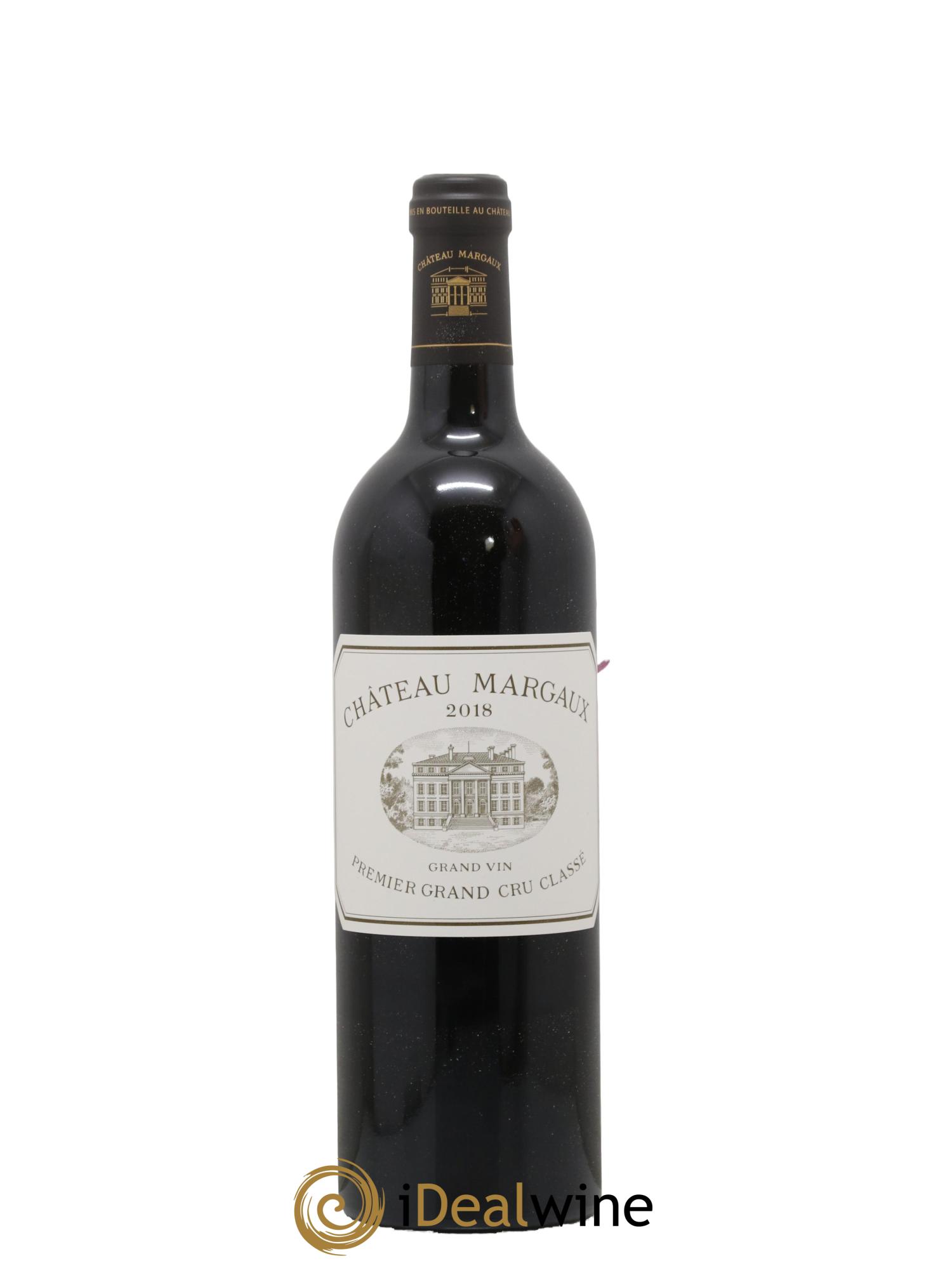Château Margaux 1er Grand Cru Classé 2018 - Lot de 1 bouteille - 0