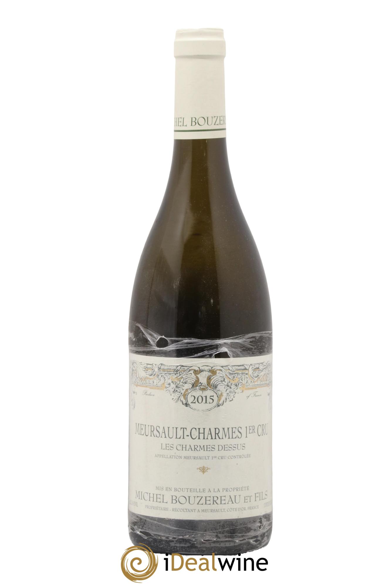 Meursault 1er Cru Charmes Les Charmes Dessus Michel Bouzereau et Fils (Domaine) 2015 - Posten von 1 Flasche - 0