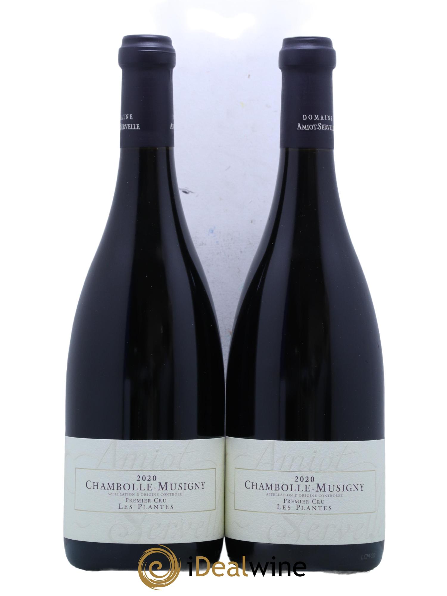 Chambolle-Musigny 1er Cru Les Plantes Amiot-Servelle 2020 - Lotto di 2 bottiglie - 0