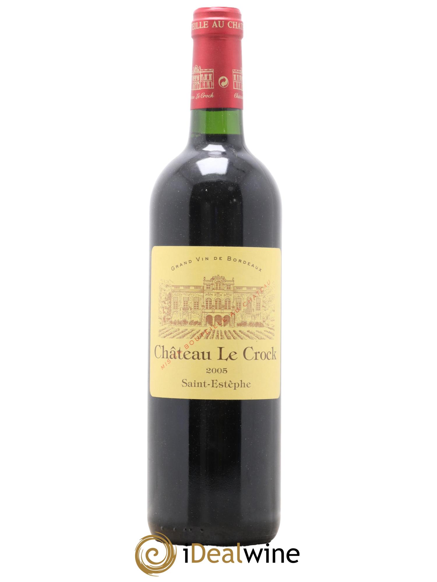 Château le Crock Cru Bourgeois 2005 - Lot de 1 bouteille - 0