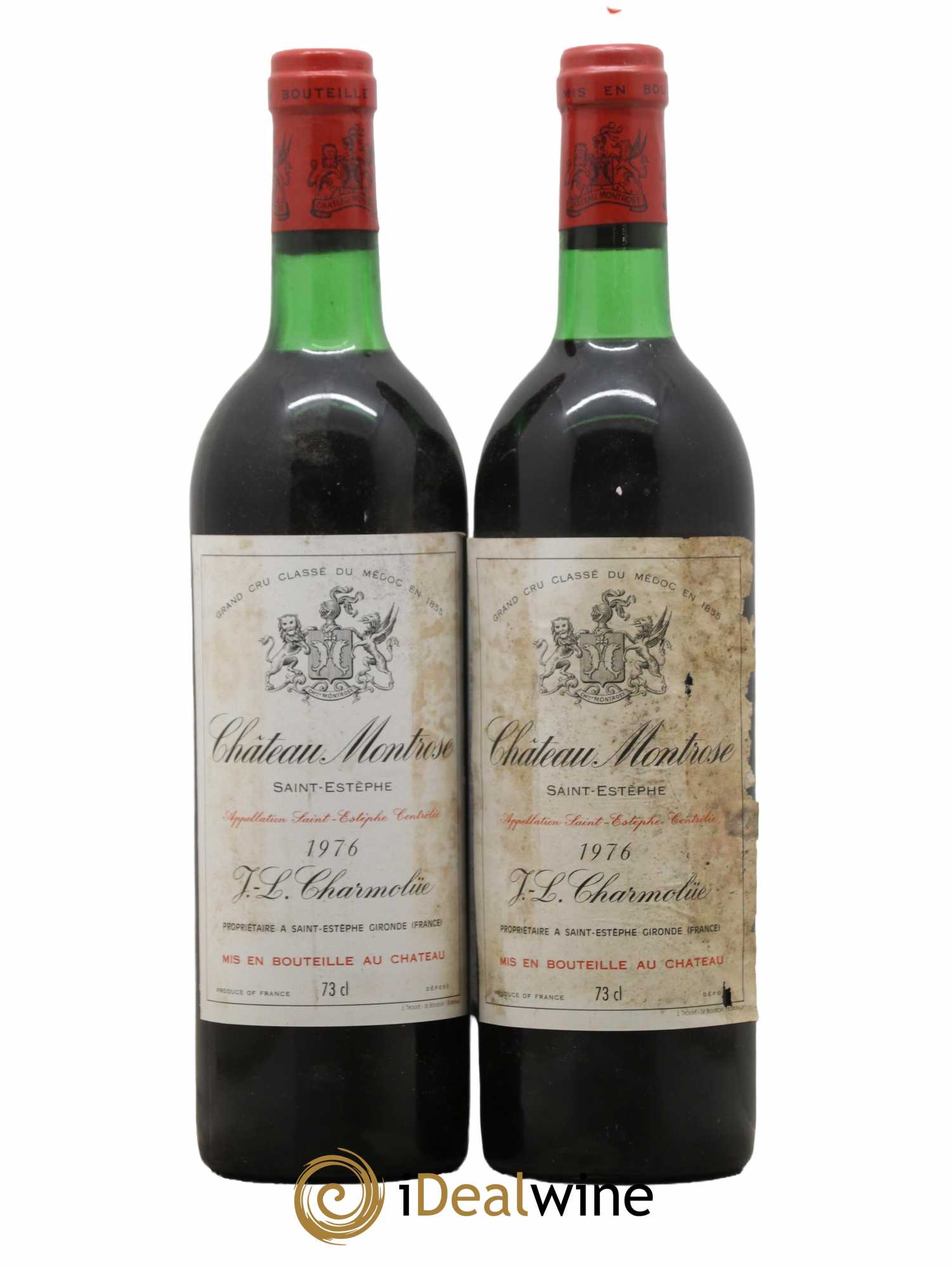 Château Montrose 2ème Grand Cru Classé 1976 - Lot de 2 bouteilles - 0