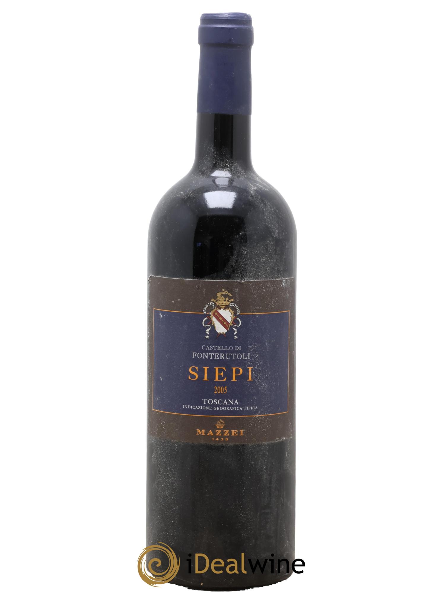 Toscana IGT Castello di Fonterutoli Siepi Mazzei 2005 - Lotto di 1 bottiglia - 0