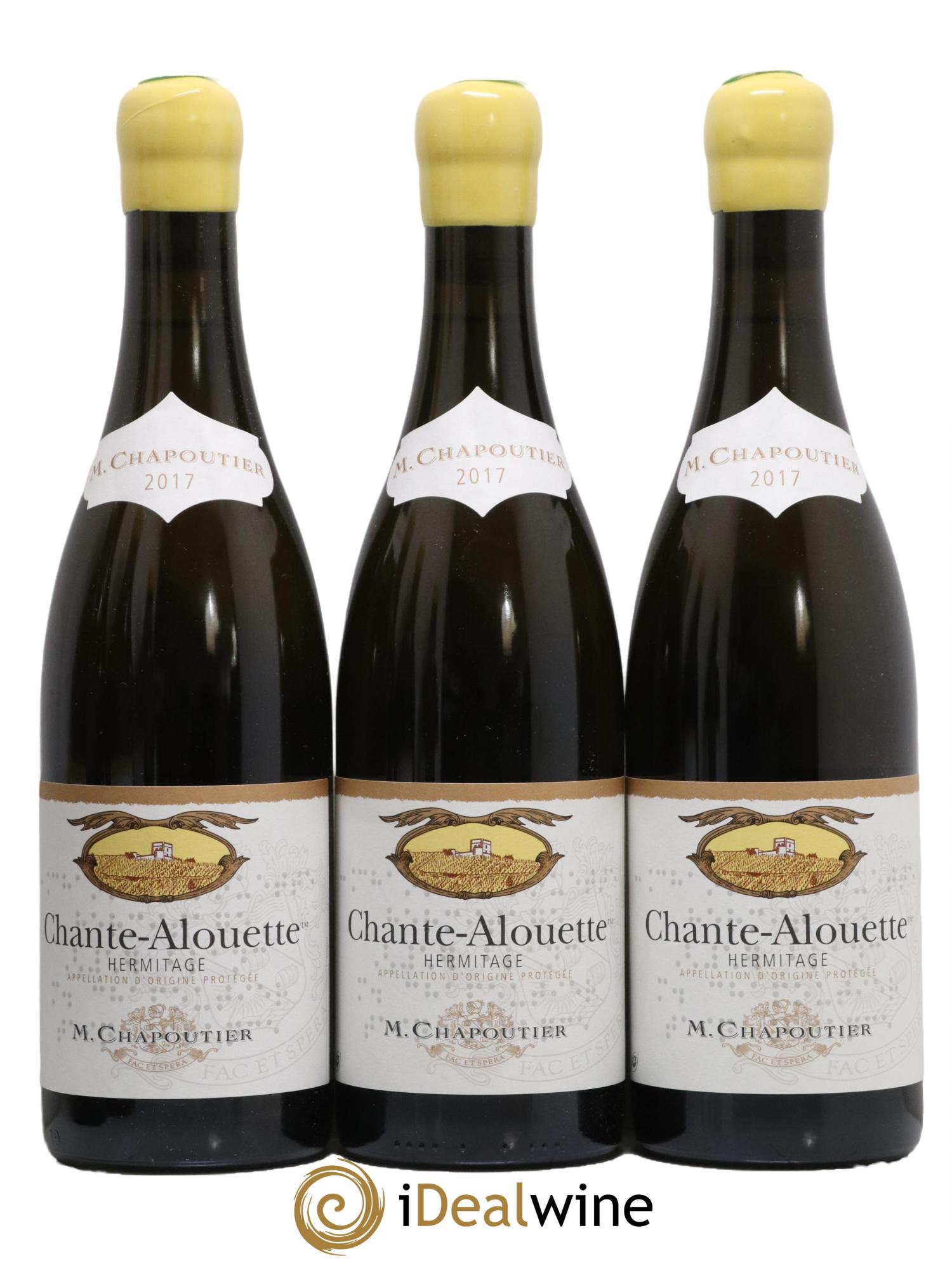 Hermitage Chante Alouette Chapoutier 2017 - Posten von 6 Flaschen - 1