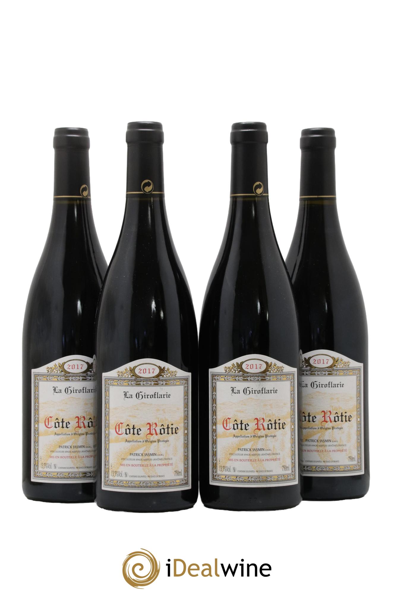 Côte-Rôtie La Giroflarie Jasmin (Domaine) 2017 - Lot de 4 bouteilles - 0